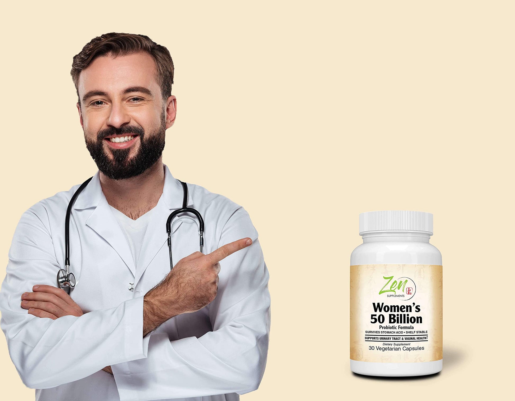 Zen Supplements - Womens 50 Billion Probiotic Formula - Supports Urinary and Vaginal Health Zen Supplements buy supplements canada