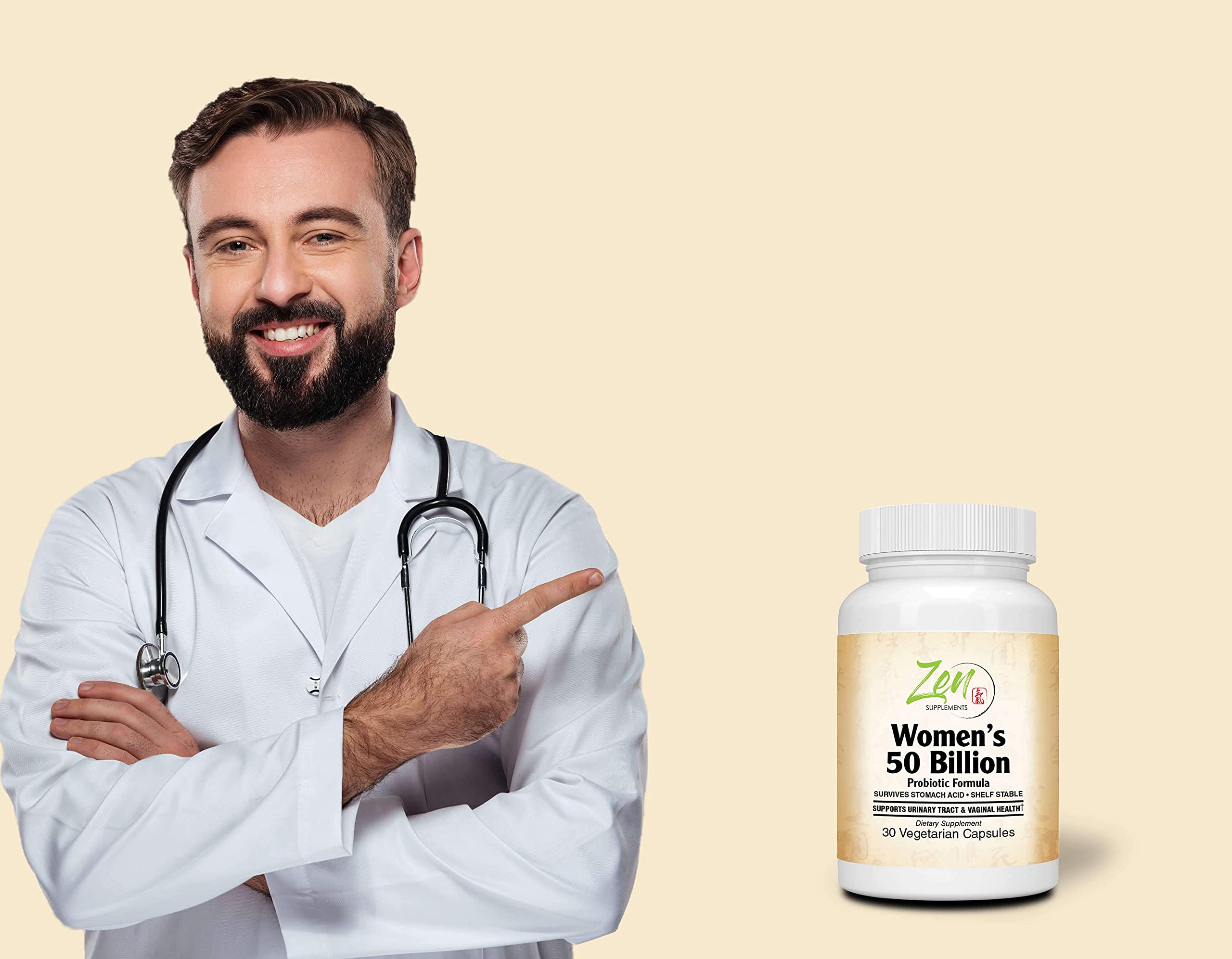 Zen Supplements - Womens 50 Billion Probiotic Formula - Supports Urinary and Vaginal Health Zen Supplements buy supplements canada