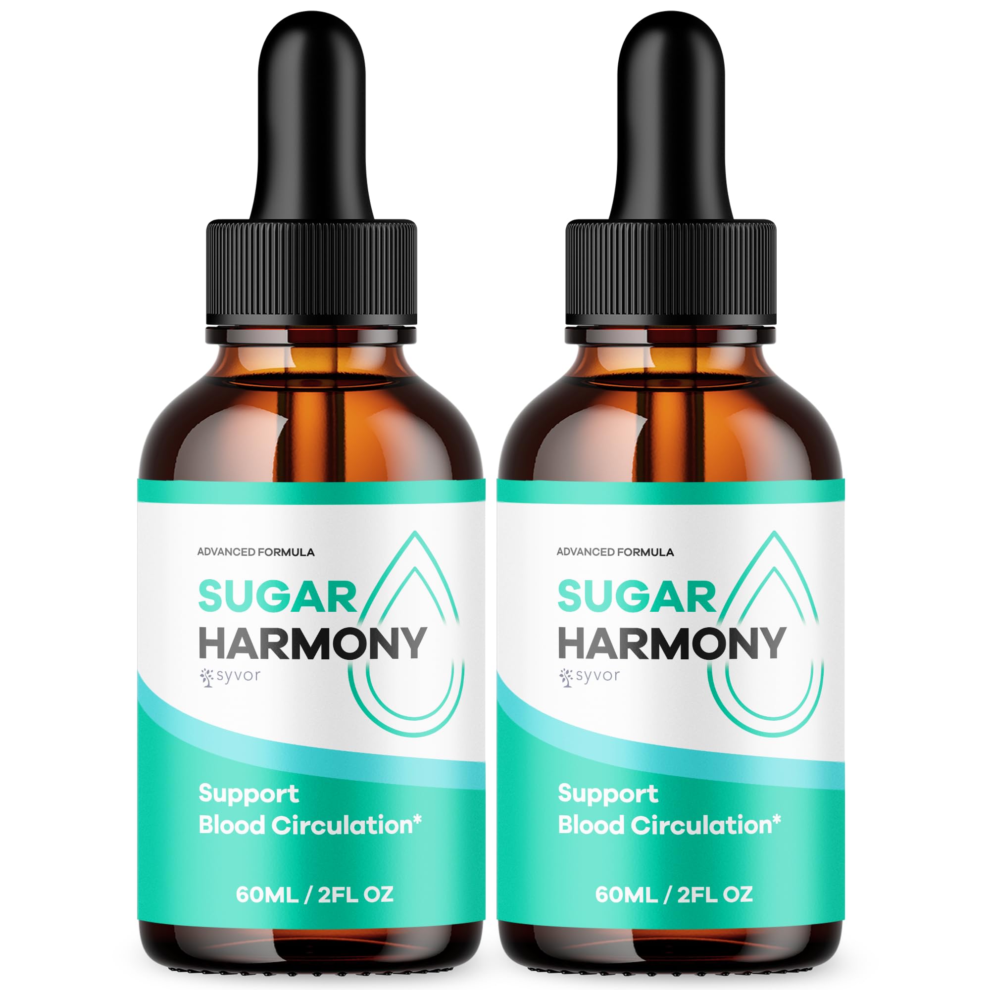 (2 Pack) Sugar Harmony Drops, Official SugarHarmony Liquid Drops with All Natural Ingredients, Advanced Formula Support Supplement with Maximum Strength Premium Vitamins for Women & Men (60 Servings) Syvor buy supplements canada