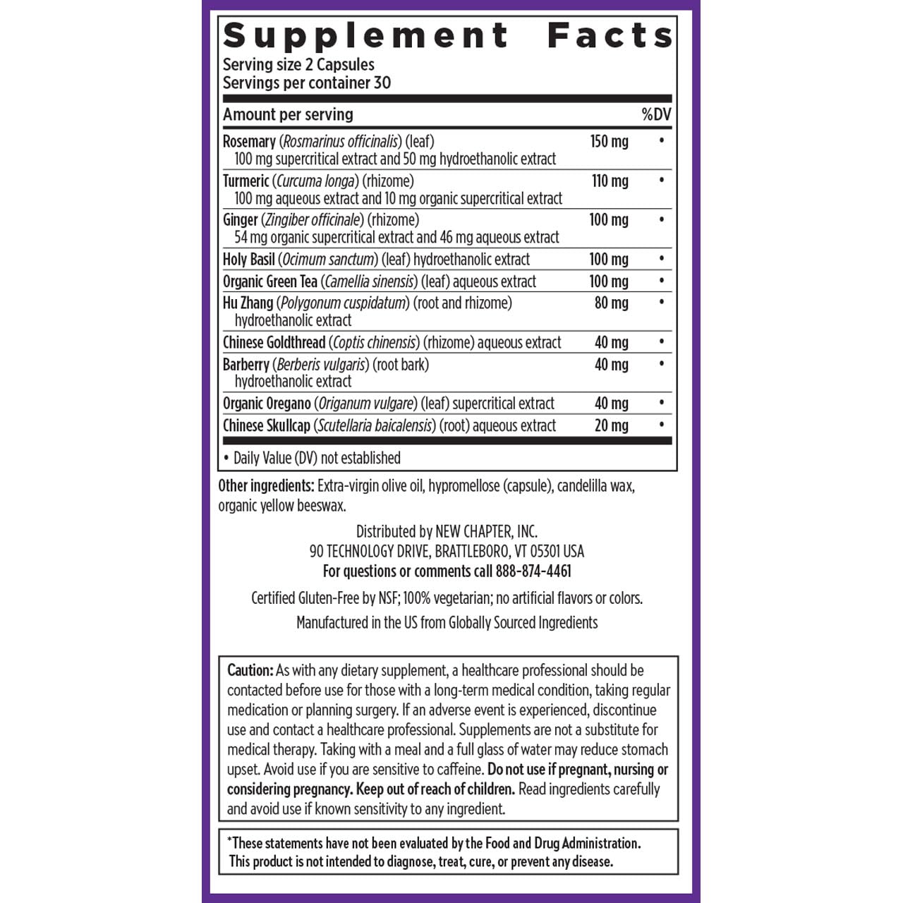 New Chapter Zyflamend™ Joint Supplement & Herbal Pain Relief – 10-in-1 Superfood Blend with Turmeric, Ginger & Green Tea - for Healthy Inflammation Response, Mobility & Flexibility, 60 Capsules New Chapter buy supplements canada