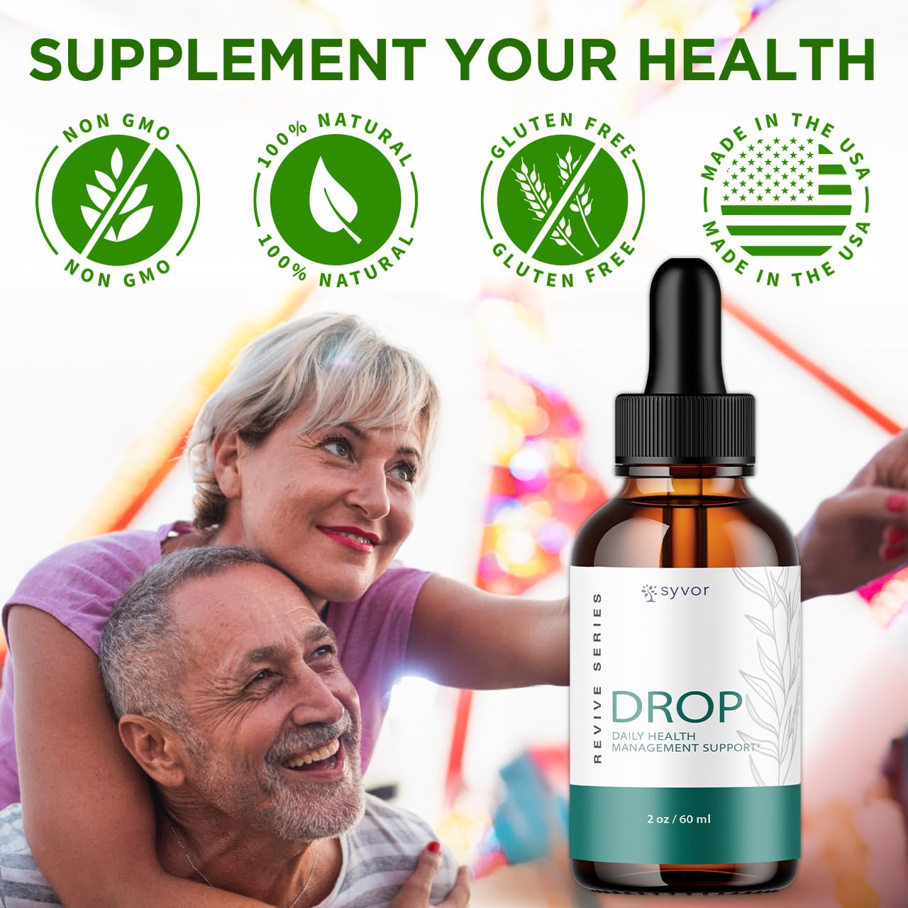 (3 Pack) Drop The Pounds Drops, Official Drop The Pounds Liquid Drops with All Natural Ingredients, Advanced Health Optimizer & Wellness Support with Premium Vitamins for Women & Men (90 Servings) Syvor buy supplements canada