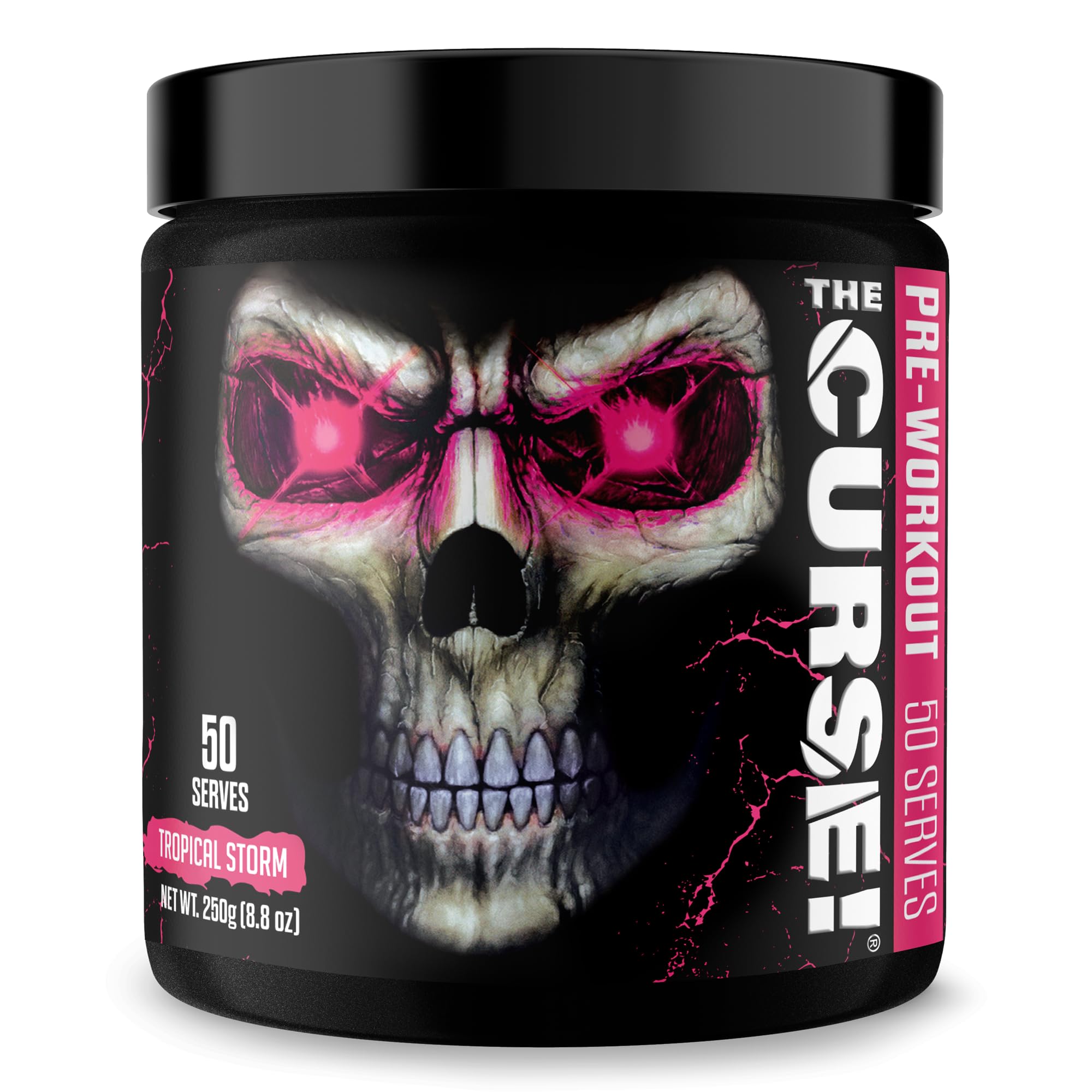 JNX SPORTS The Curse! Pre Workout Powder - Tropical Storm 50 Servings | Preworkout JNX SPORTS buy supplements canada