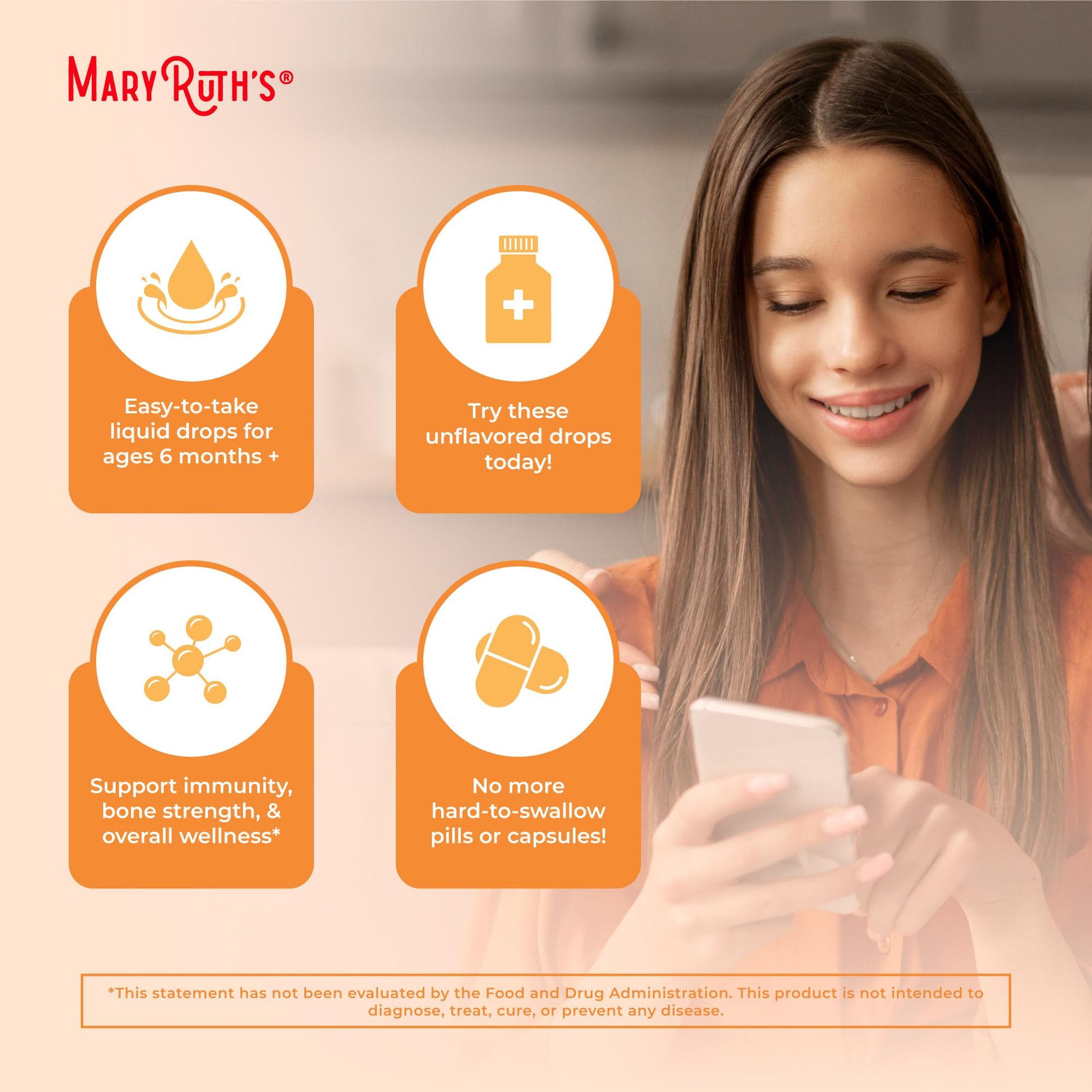 MaryRuth Organics Vitamin D USDA Organic | VIT D3 Liquid | Sugar Free | Liquid VIT D Spray Immune Support for Adults & Kids | Bone Health| Vegan | Gluten Free | Non-GMO | 30 Servings MARYRUTH'S buy supplements canada