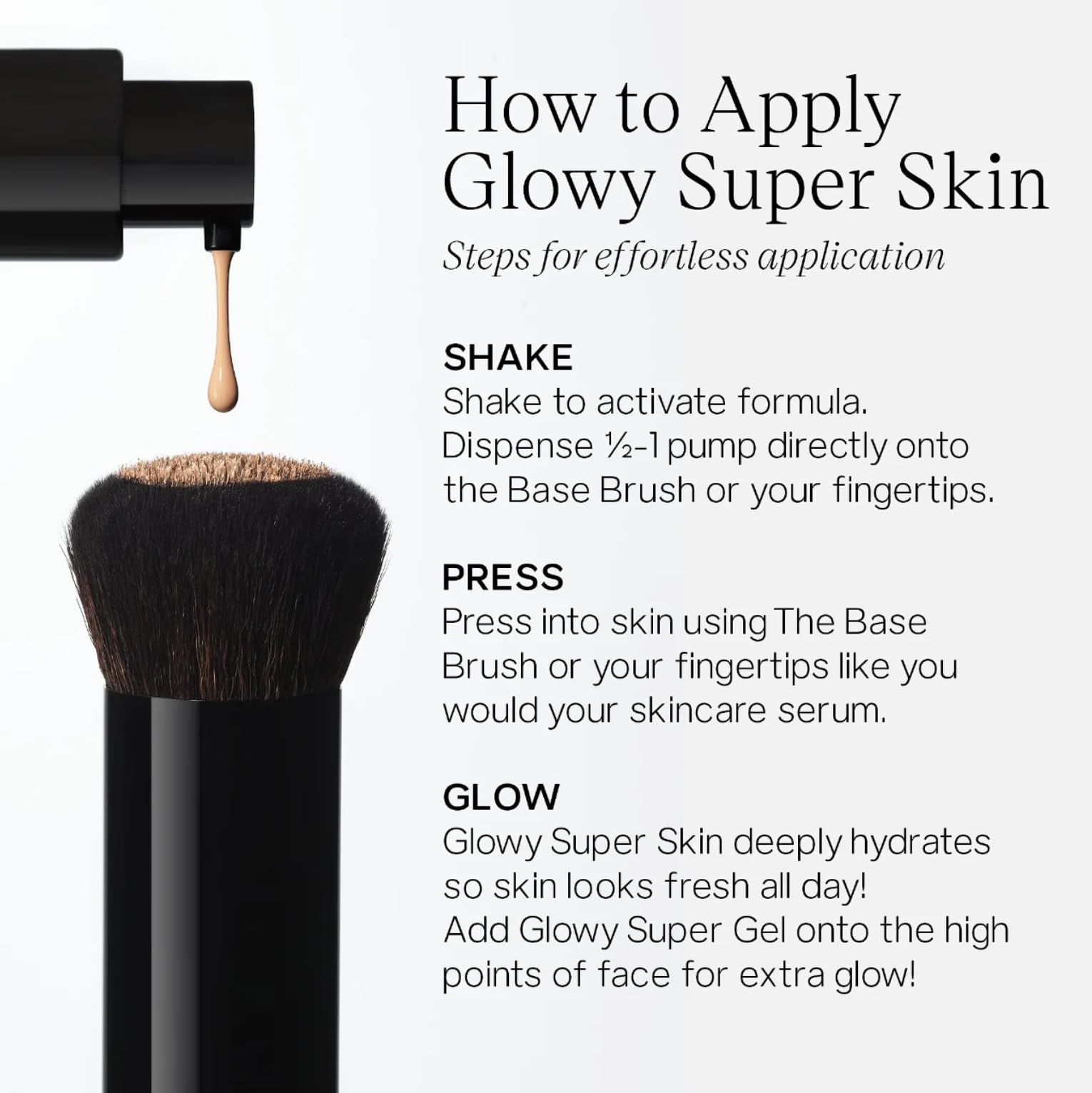 Saie Glowy Super Skin Tint Liquid Foundation - Weightless + Dewy Foundation with Lightweight Medium Coverage - Hydrating Face Makeup + Skin Care Serum Hybrid with Hyaluronic Acid - Shade 11 (1.01 oz) Saie buy supplements canada