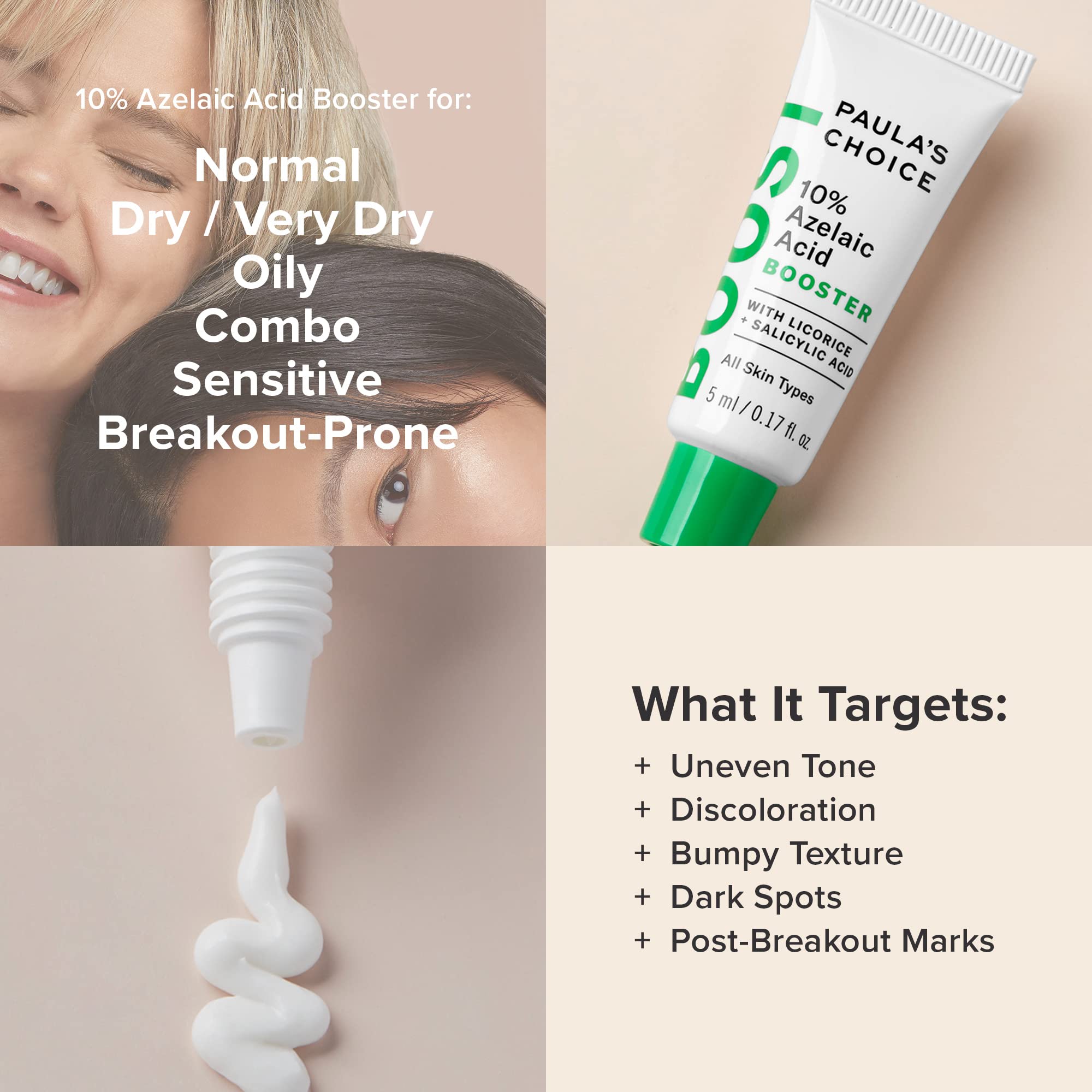 Paula's Choice BOOST 10% Azelaic Acid Booster Cream Gel, Licorice Extract Paula's Choice buy supplements canada