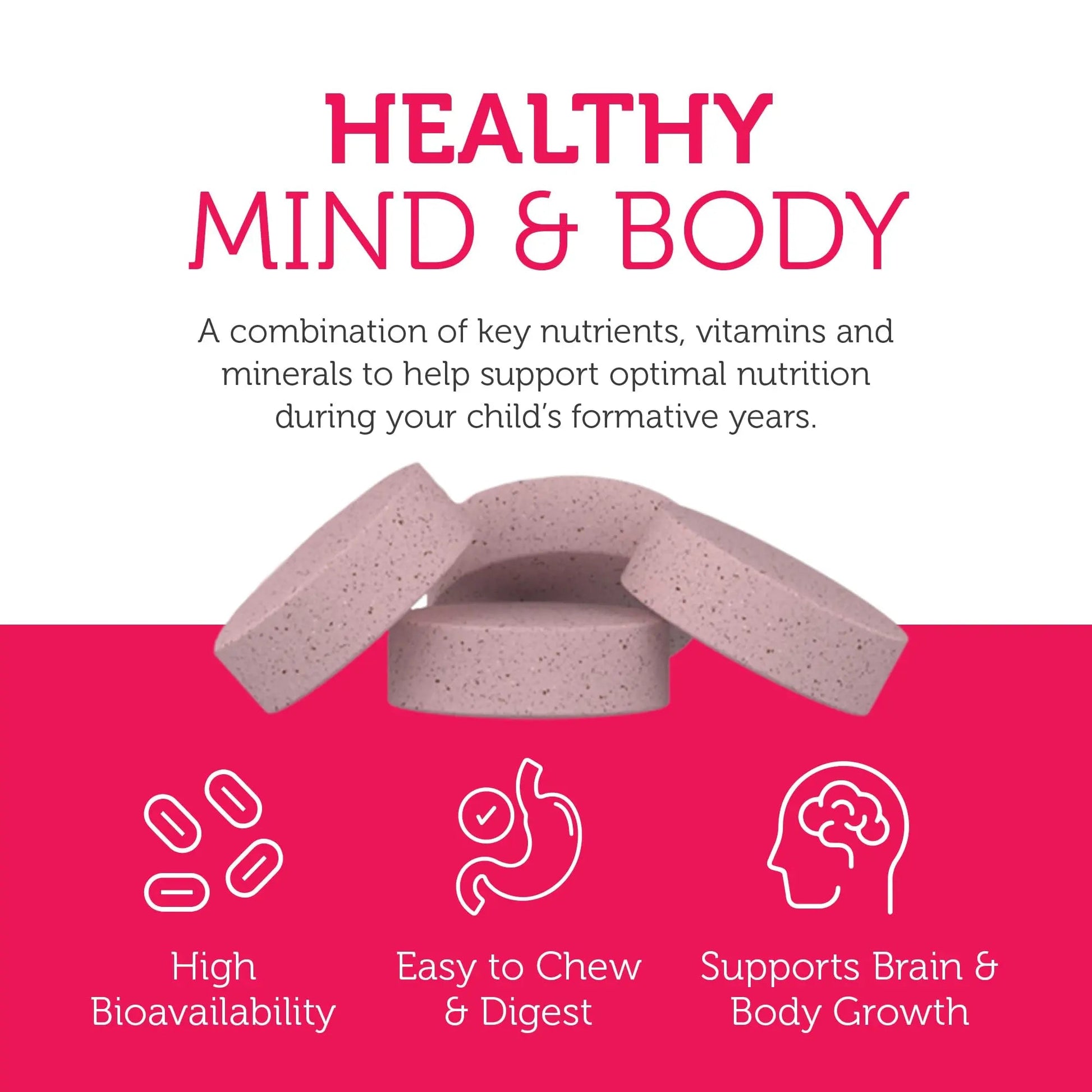 Zahler Kids Multivitamin Chewable Vitamin Tablet - Complete One Daily Vitamins Supplement - Contains 20+ Minerals Zahler buy supplements canada
