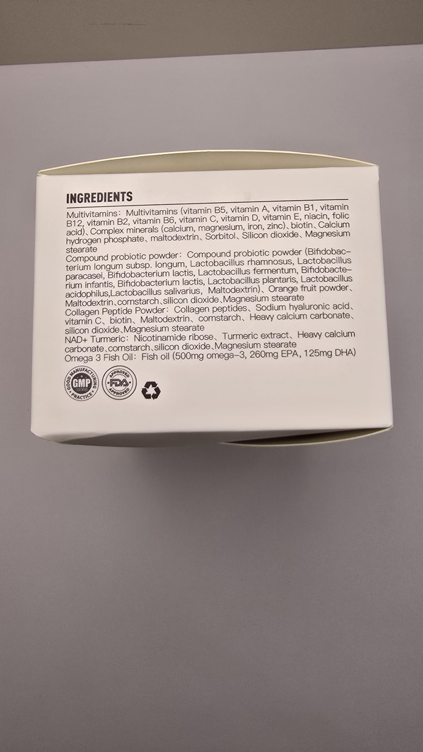 Natener 6 in 1 Women Vaginal Probiotics, 80B CFU Lactobacillus + 800mg Omega-3 + 250mg NAD+ + 179.5mg Vitamin C Promote Healthy Vaginal Odor & Vaginal Flora LLVYUO buy supplements canada