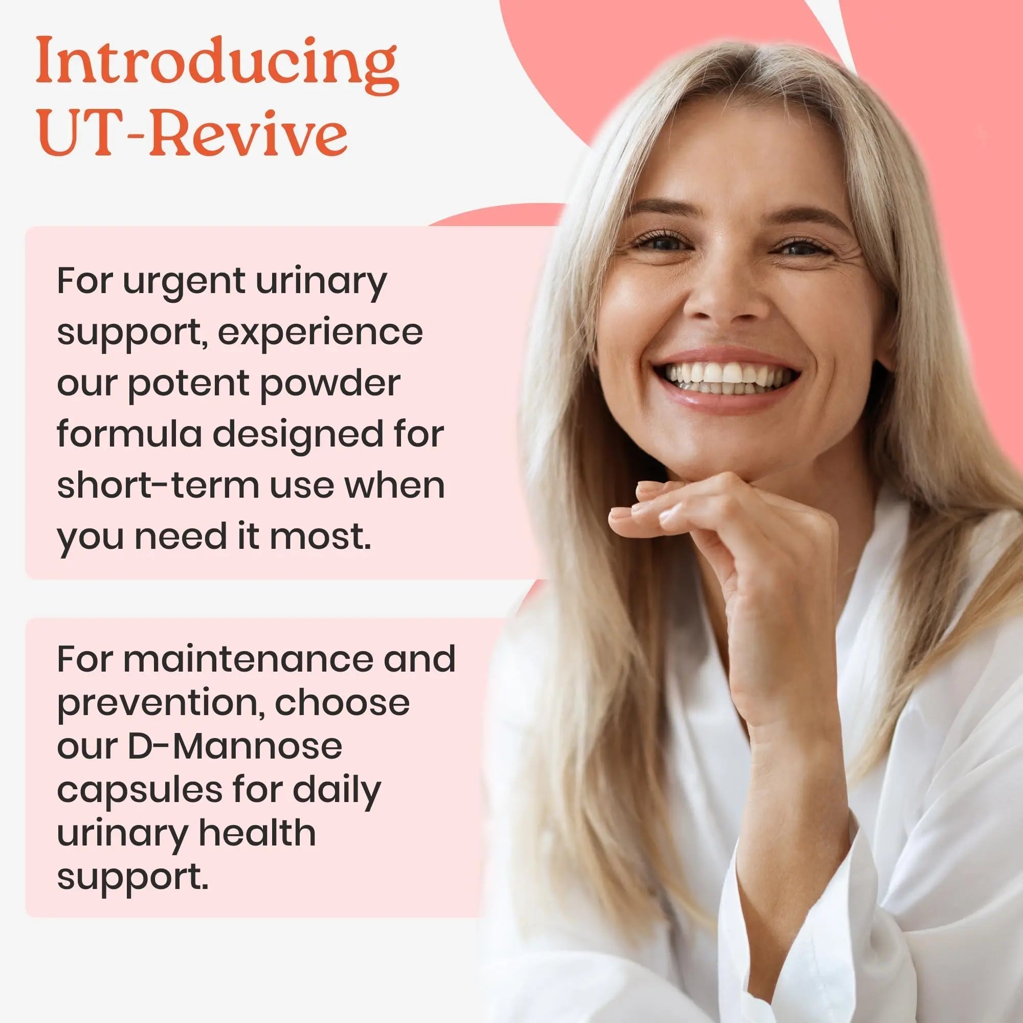 NewLife Naturals UT Revive with D Mannose Powder – UT Support for Urgency, Natural Urinary Tract Health for Women - with Cranberry, Blueberry & Botanicals – Short Term Potent Formula - 10 Servings NewLife Naturals buy supplements canada
