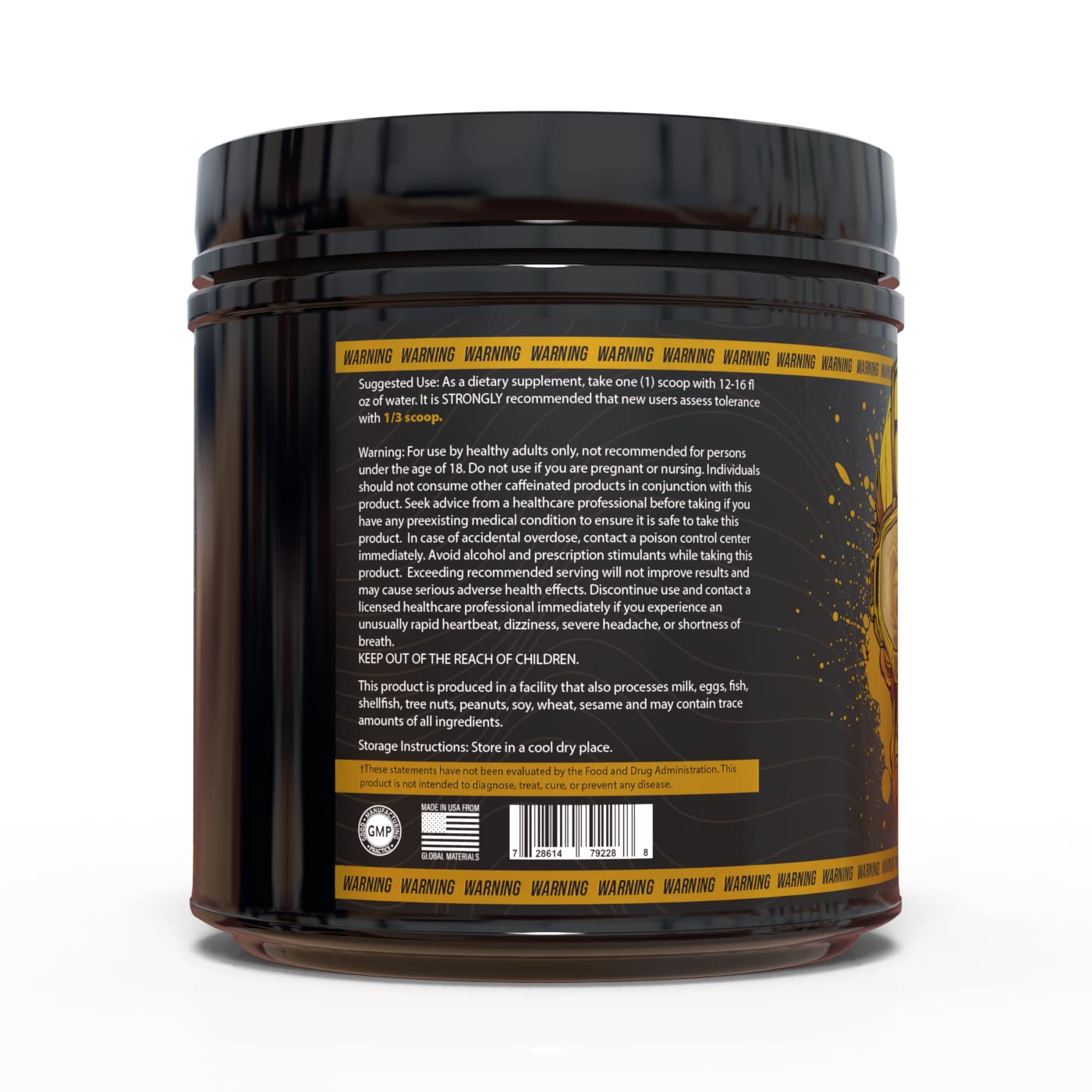 OVERDOS3D Pre-Workout Powder | Ultra-High Dosage | for Advanced Users ONLY Heath Secret buy supplements canada