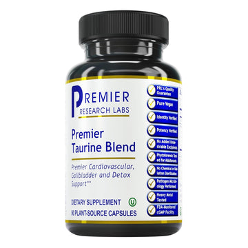 Premier Research Labs Taurine Blend - Taurine Supplement, Taurine Pills, L Taurine Amino Acid Supplement for Liver, Gallbladder, Brain & Heart Health, for Women & Men - 90 Vegetarian Capsules Premier Research Labs buy supplements canada