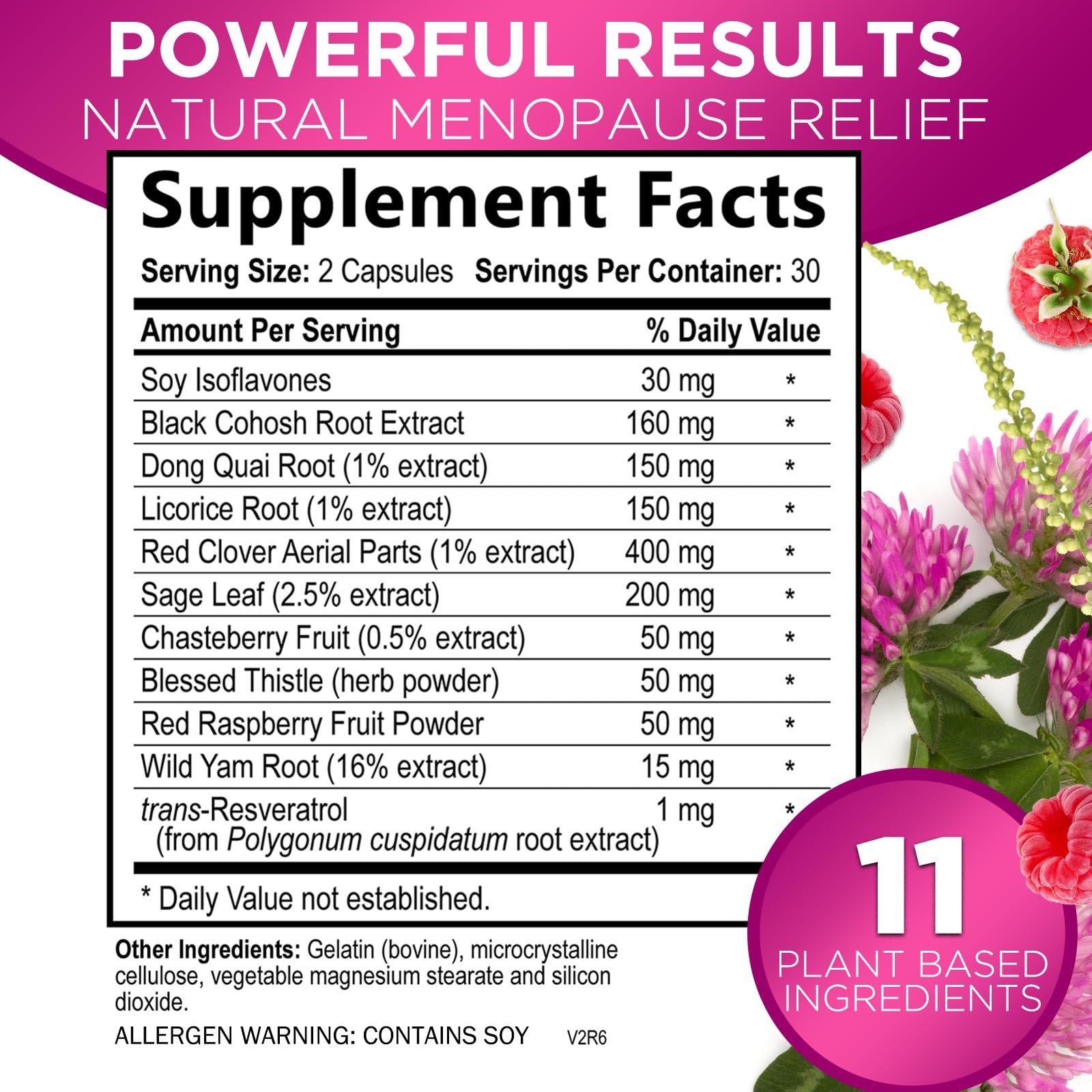 Menopause Supplements for Women - Complete Menopause Relief with Dong Quai & Black Cohosh - For Natural, Mild Hot Flash & Night Sweats - Hormone, Energy & Balance Support, Bottled in USA - 60 Capsules Nature's Nutrition buy supplements canada