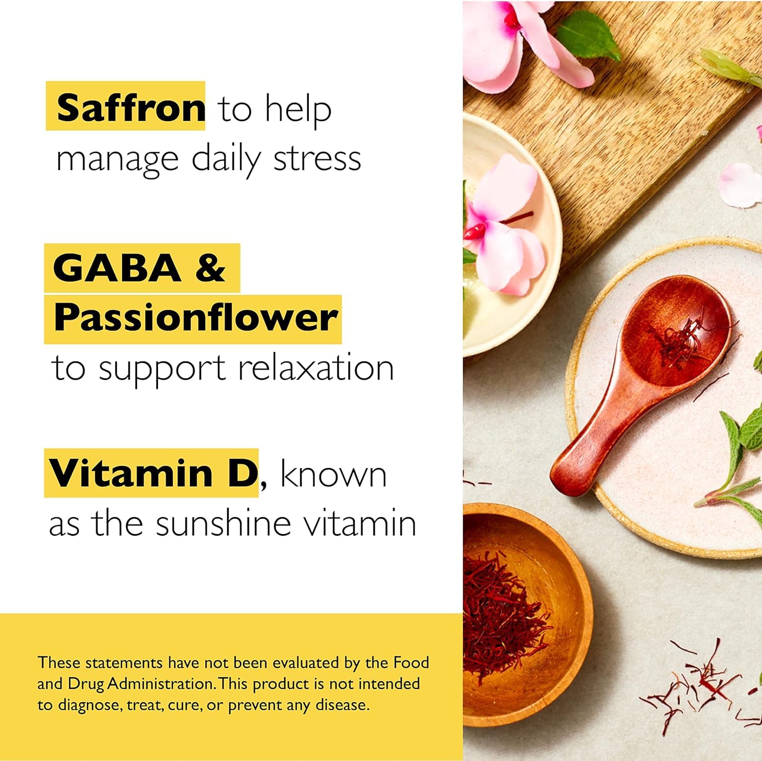 RESCUE Bach Plus Mood & Stress Support Gummies, Daytime Dietary Supplement with Passionflower, GABA, Saffron & Vitamin D, Natural Orange Flavor, Vegan & Gluten-Free, 3 Pack, 180 Count Total RESCUE buy supplements canada