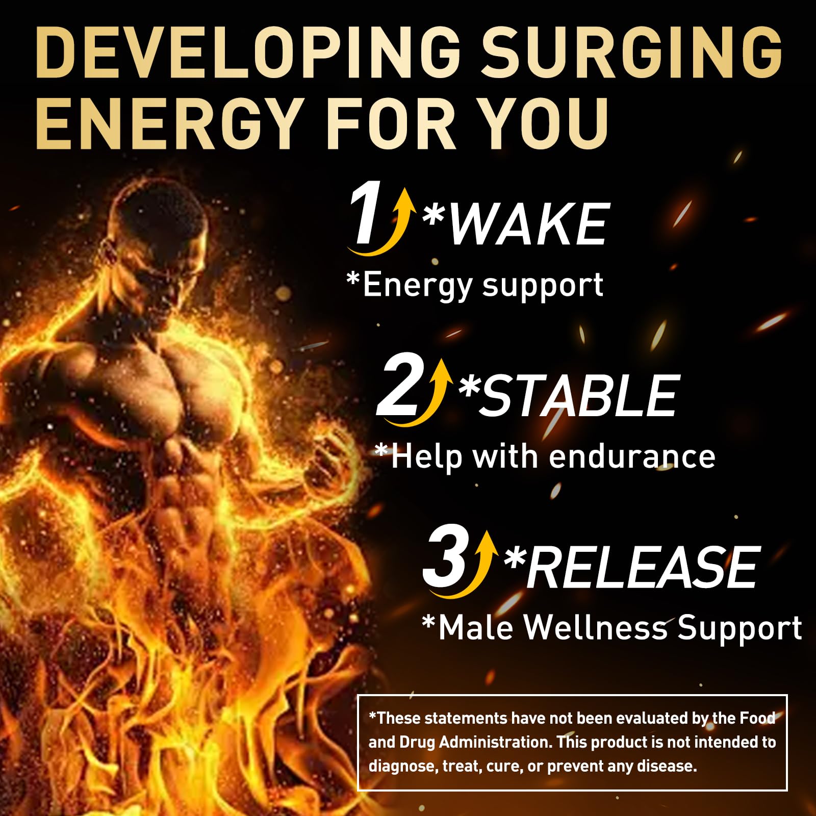 XKQ Men’s Vitality Support Supplement – Daily Energy & Performance Formula for Adult Men | Supports Circulation, Stamina & Confidence | Herbal & Amino Blend | 30 Tablets | 3rd Party Tested XKQ buy supplements canada