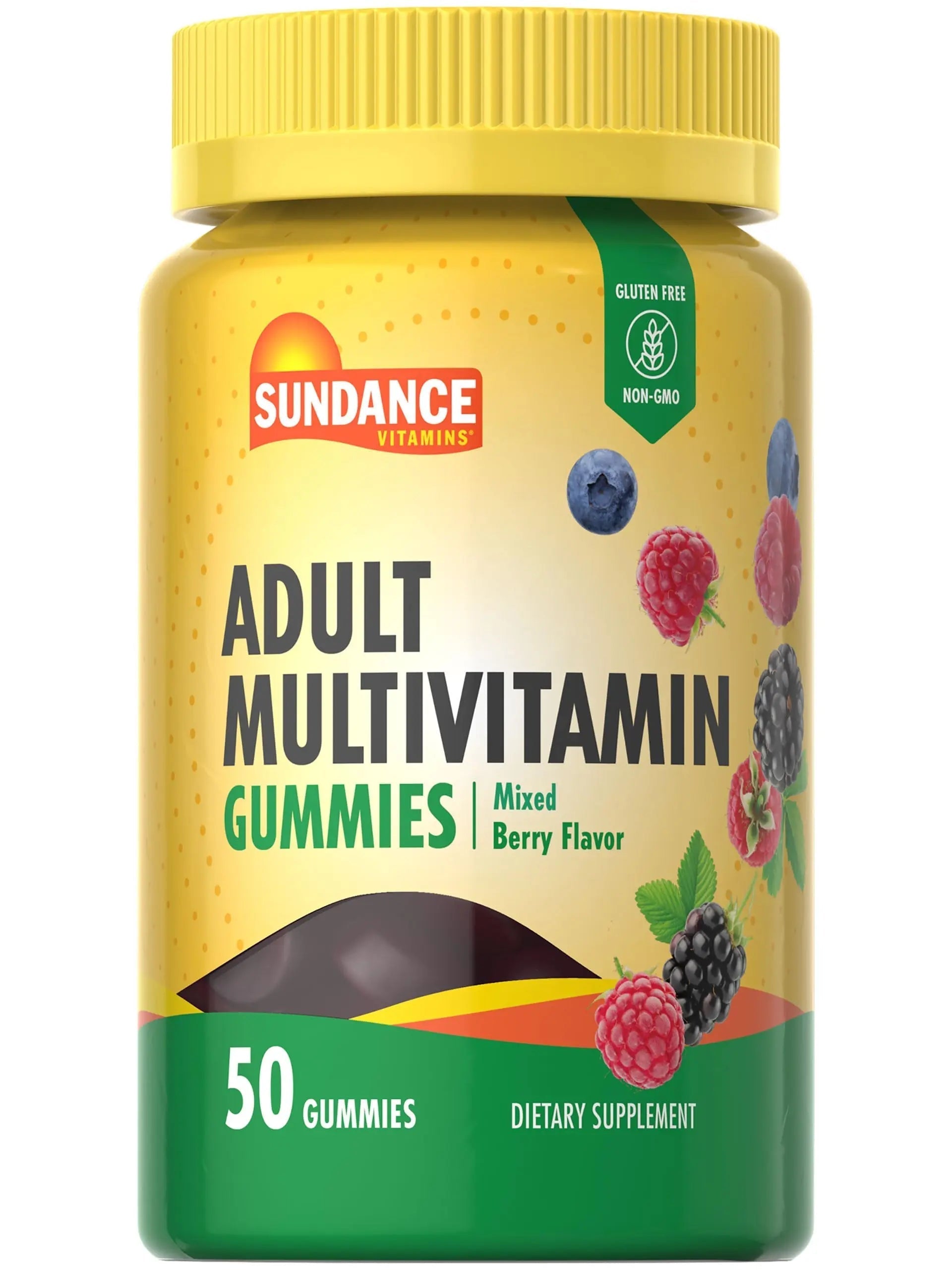 Sundance Multivitamin Gummies for Adults | for Men & Women | Mixed Berry Flavor | Non-GMO and Gluten Free Supplement Sundance buy supplements canada