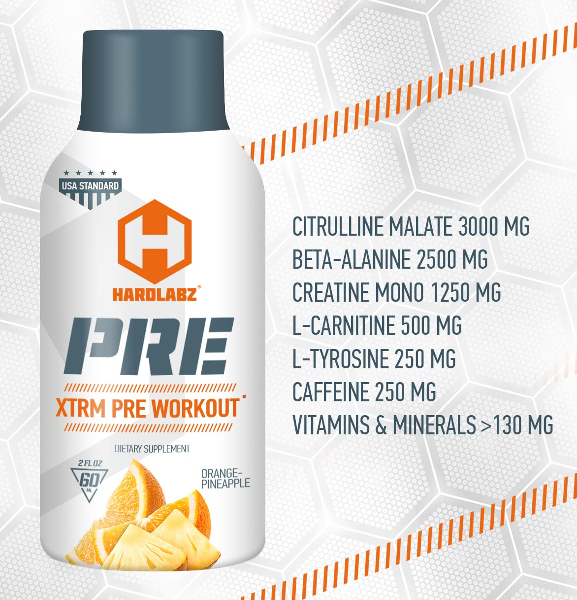 HARDLABZ PRE – Extra Strength Liquid Pre-Workout Energy Shot with Caffeine (250 mg) HARDLABZ buy supplements canada
