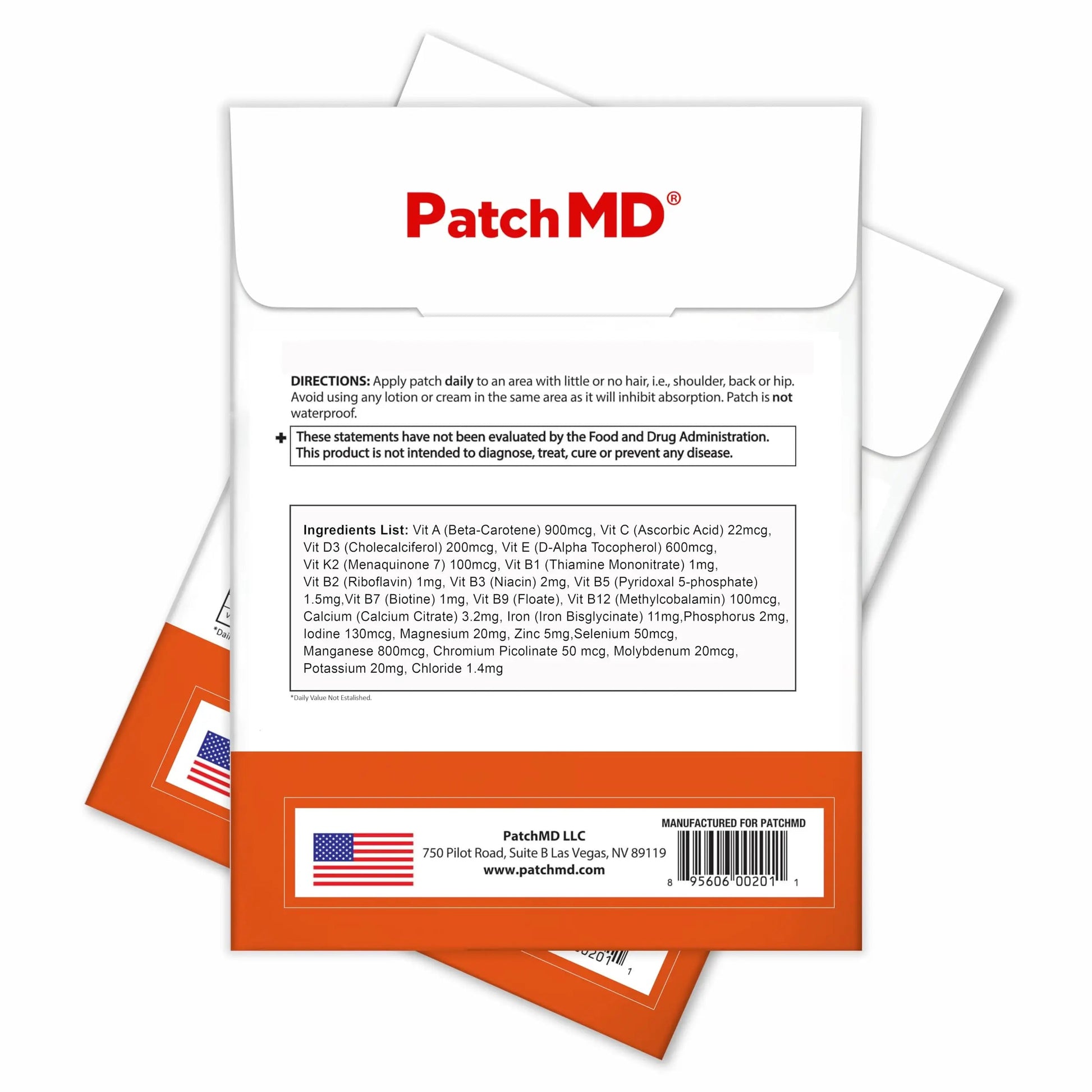 Multi Plus - Topical Patches - 30 Days Supply PatchMD buy supplements canada