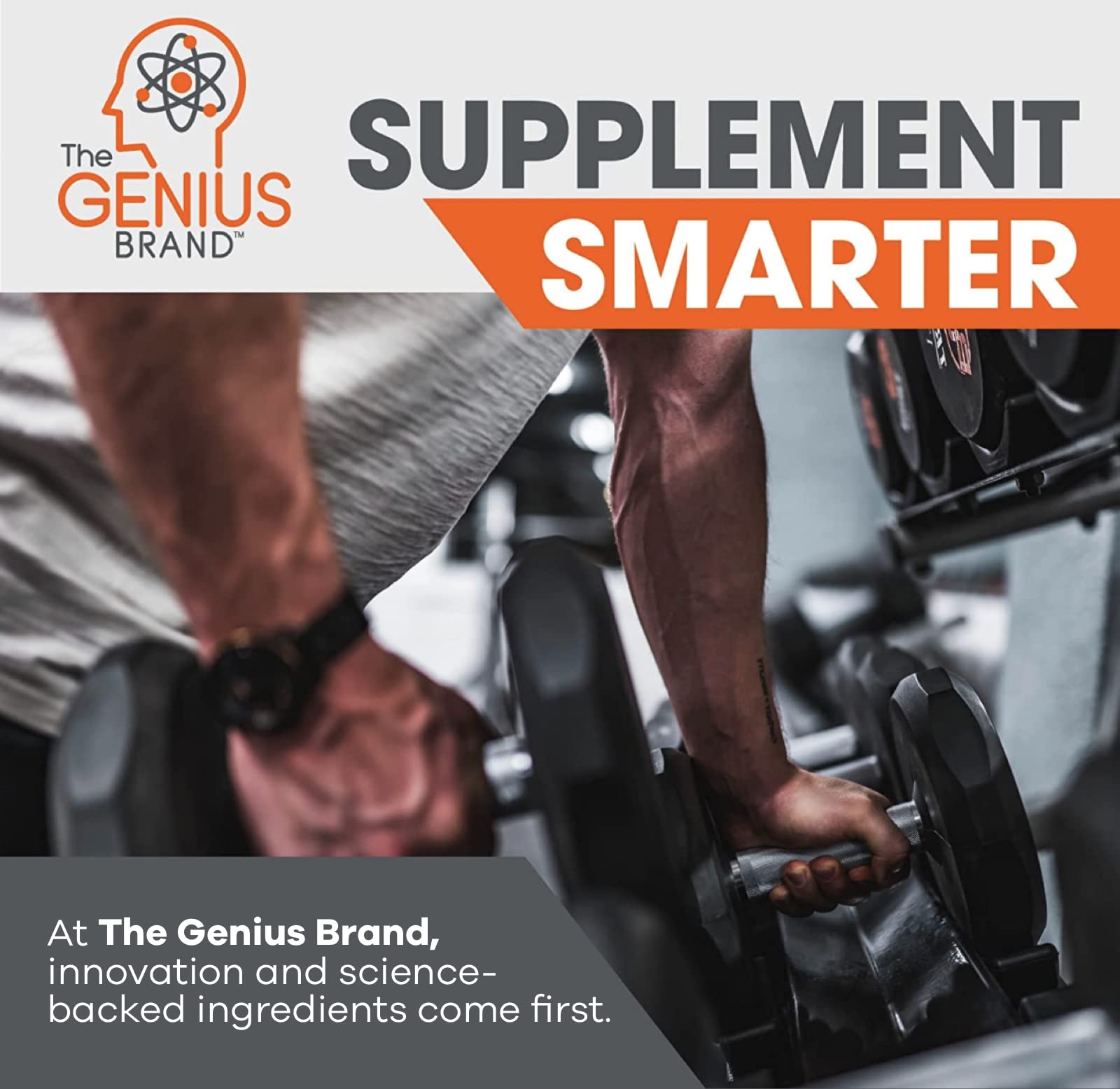 Genius Pre Workout Powder, Grape Limeade - All-Natural Nootropic Pre-workout The Genius Brand buy supplements canada