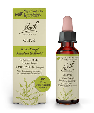 Bach Original Flower Remedies, Olive for Energy (Non-Alcohol Formula), Natural Homeopathic Flower Bach buy supplements canada