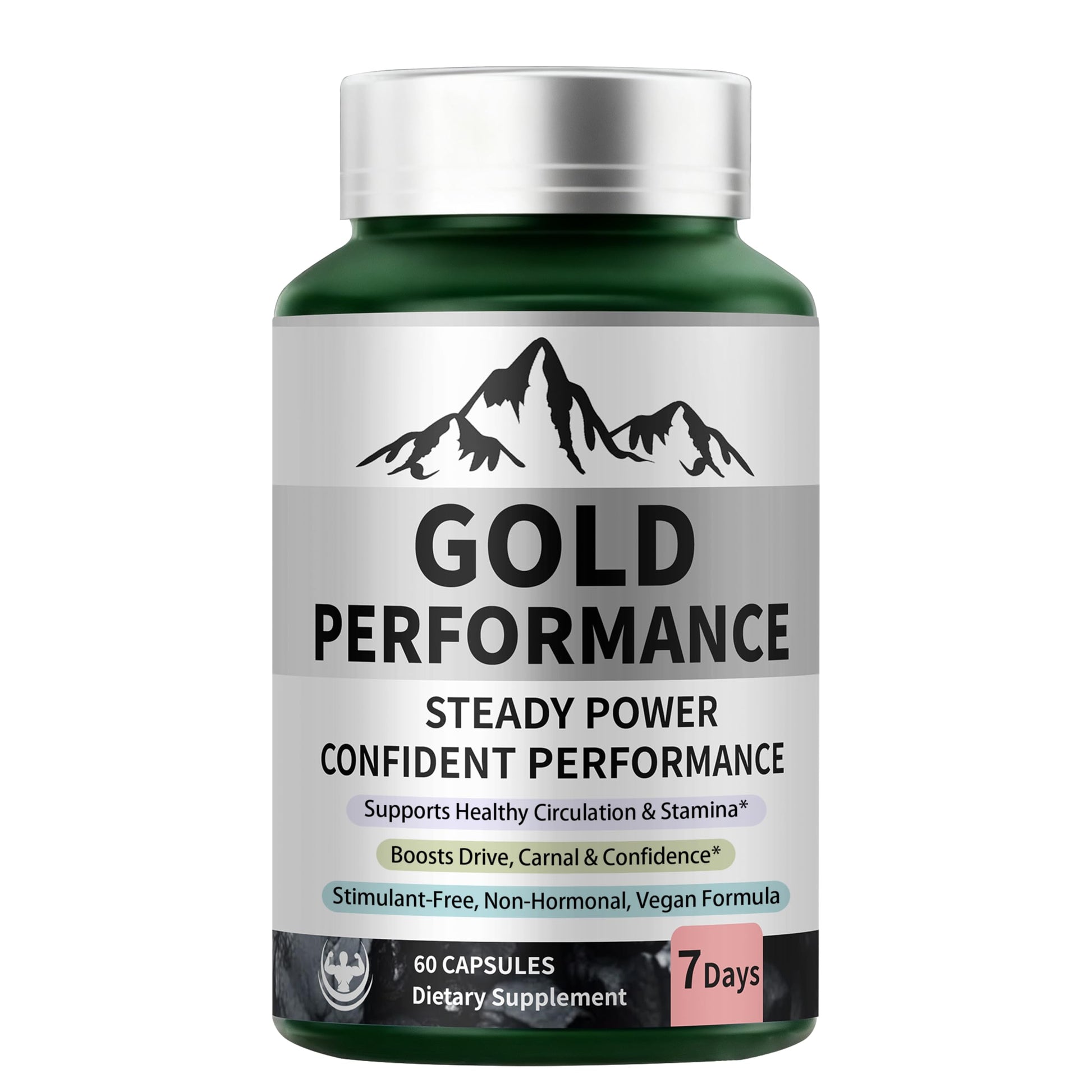 Quantum Gold Performance Capsulas – Daily Energy & Endurance Support Supplement | Boost Motivation & Confidence | 60 Capsules(1PC) ultimapeak buy supplements canada
