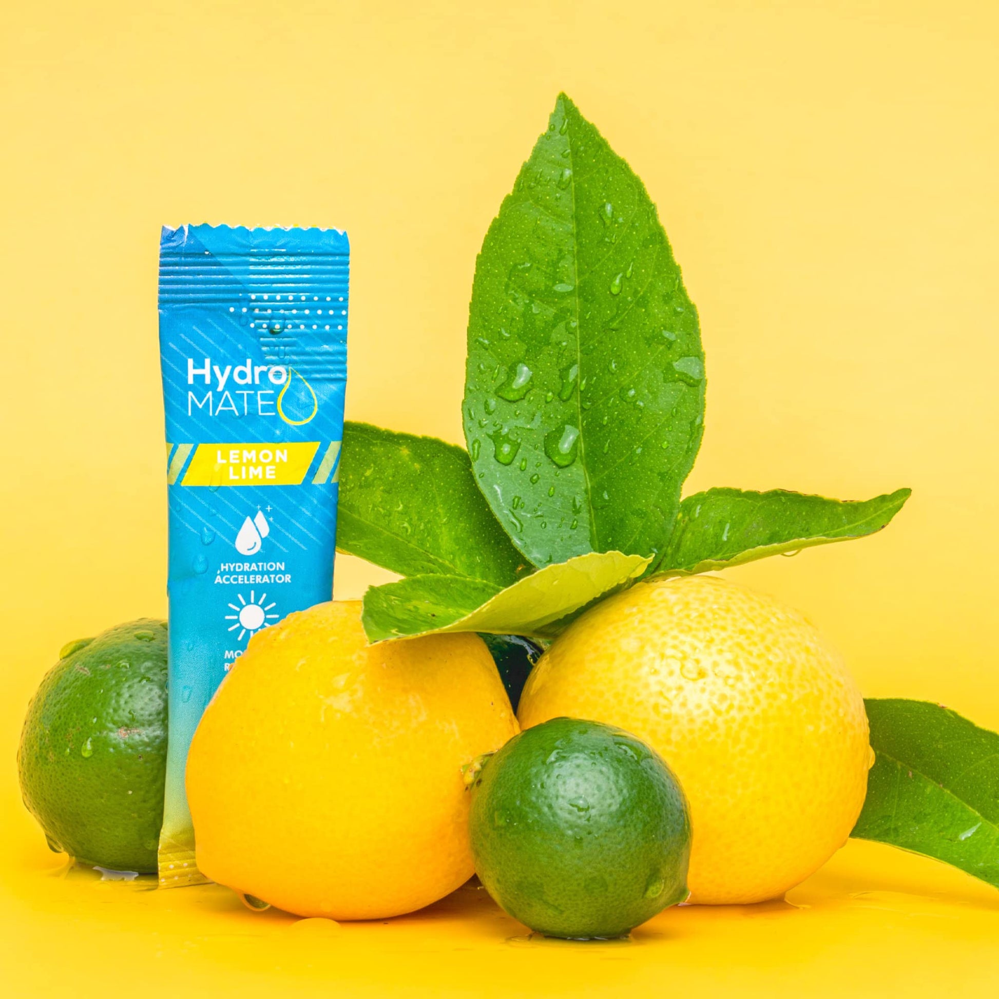 HydroMATE Electrolyte Powder Lemon Lime Hydration Packets Low Sugar 30 Count NatureWorks buy supplements canada