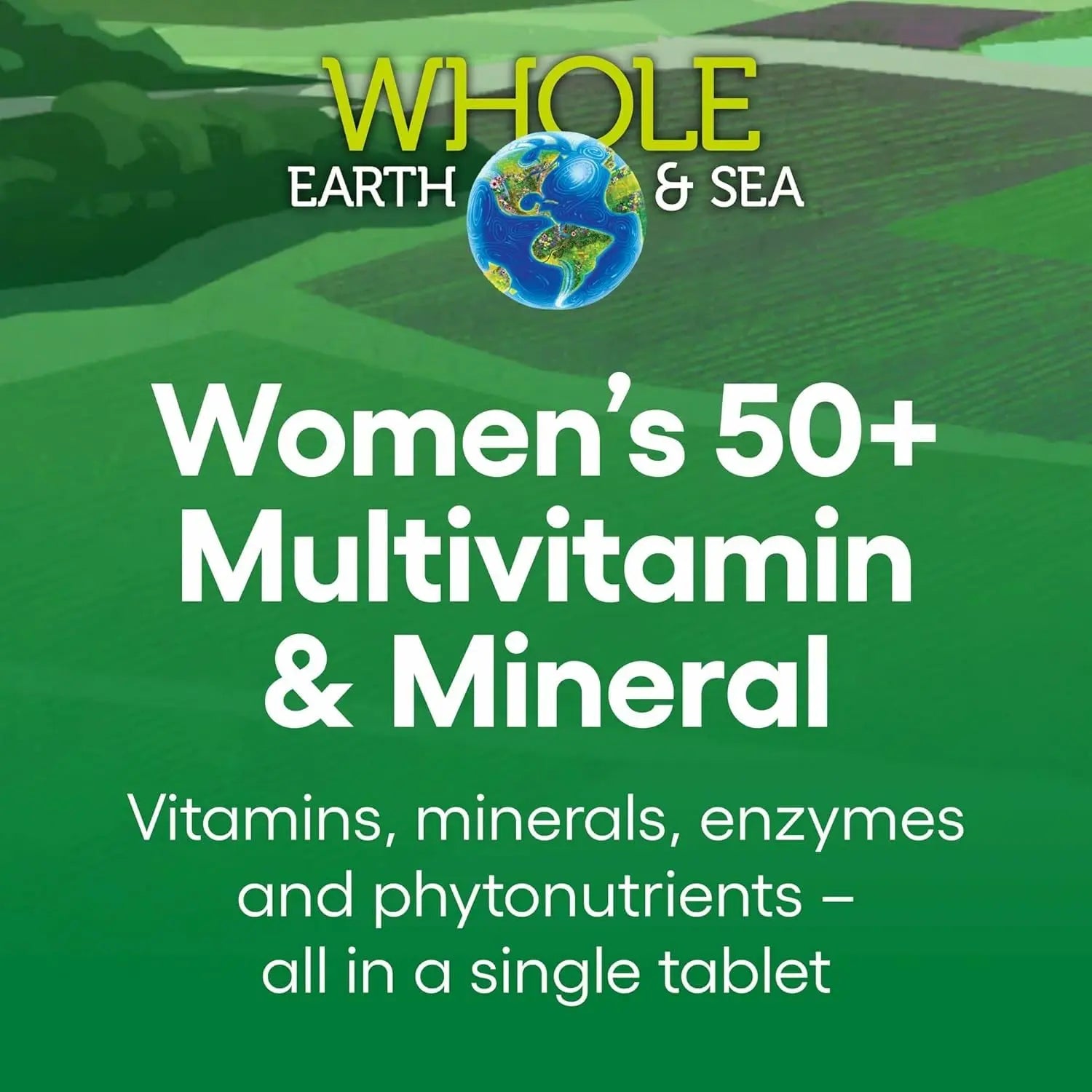 Natural Factors Whole Earth & Sea Women's 50+ Multivitamin & Mineral - Daily Multivitamin with Calcium, Selenium & More Natural Factors buy supplements canada