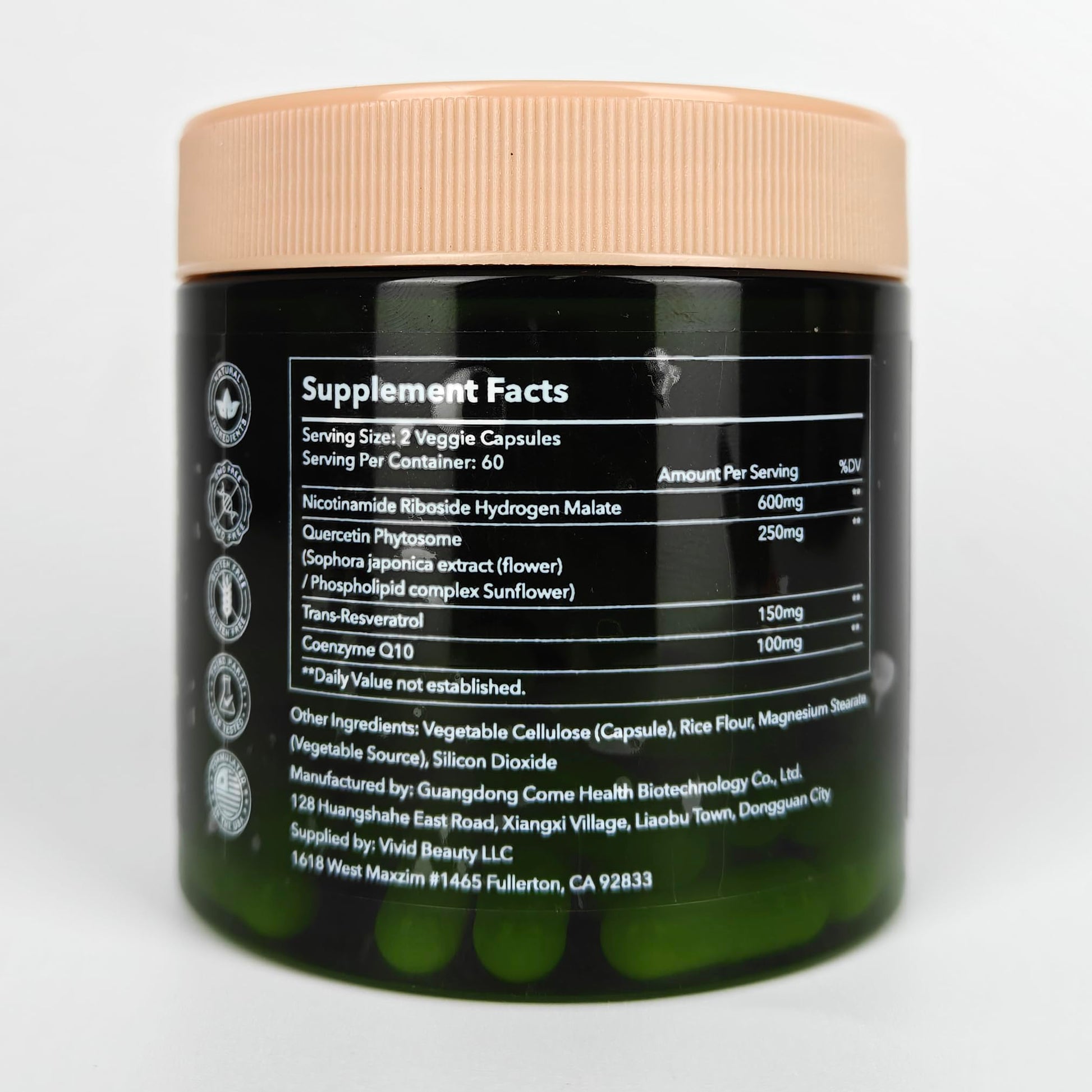 ZenUP NAD+ Supplement | 1100mg Liposomal Nicotinamide Riboside with Resveratrol & Quercetin | Anti-Aging, Cellular Energy, Mental Focus | 120 Caps ZenUP buy supplements canada