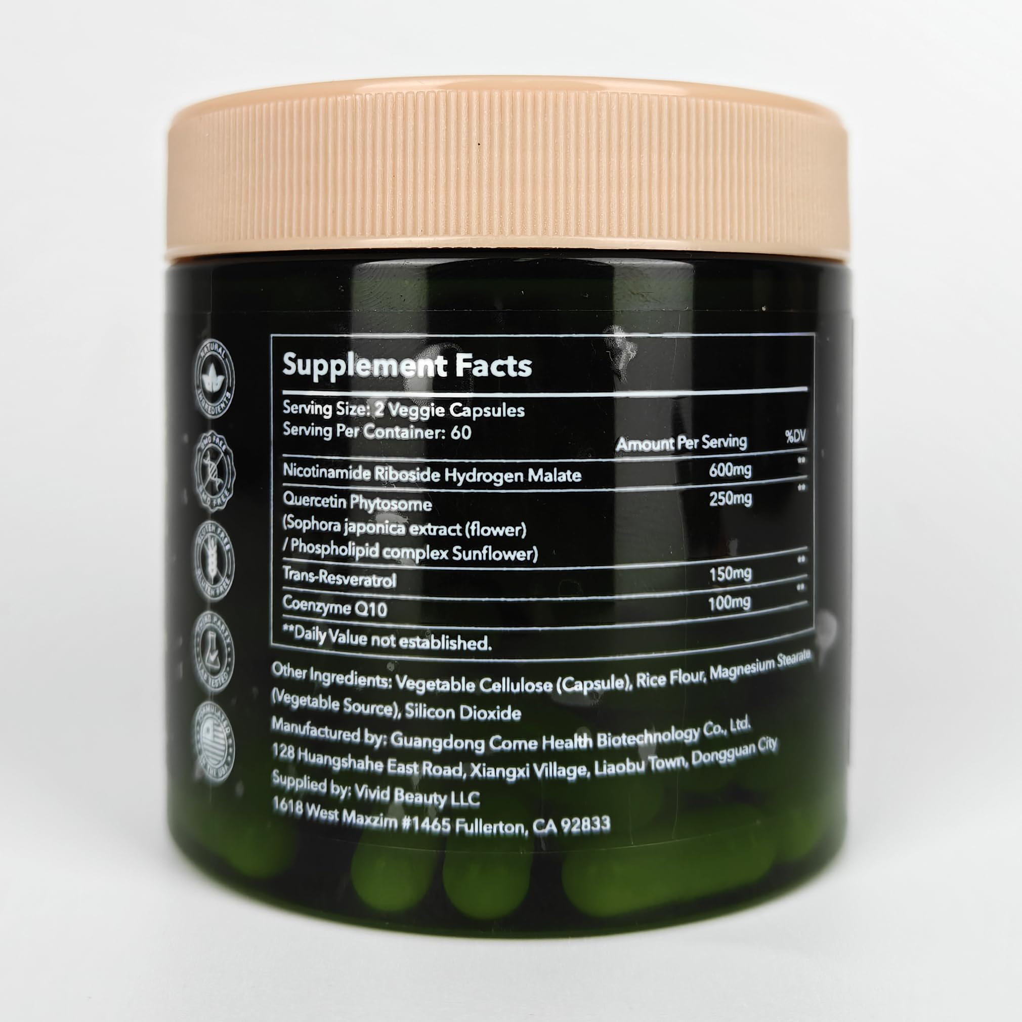 ZenUP NAD+ Supplement | 1100mg Liposomal Nicotinamide Riboside with Resveratrol & Quercetin | Anti-Aging, Cellular Energy, Mental Focus | 120 Caps ZenUP buy supplements canada