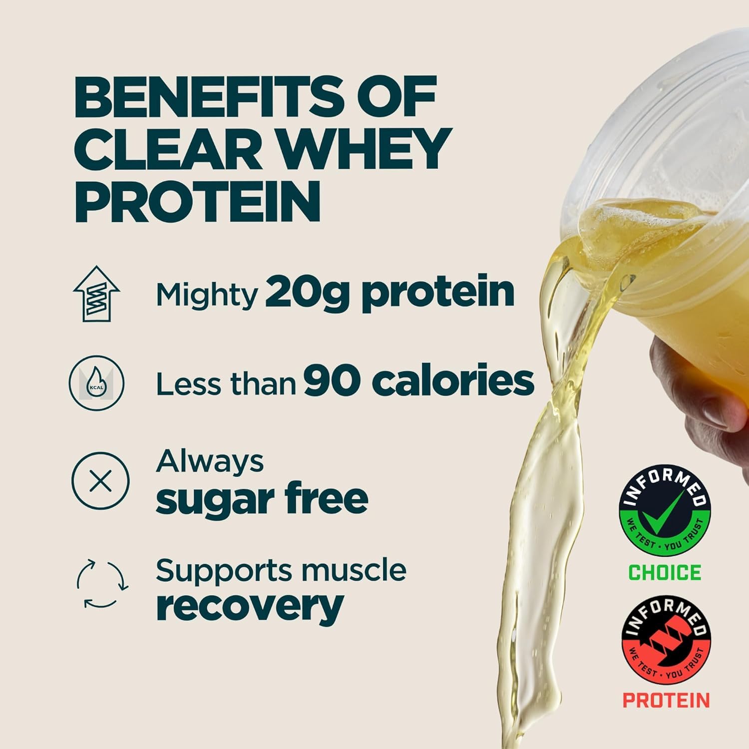 Myprotein Clear Whey Isolate Protein Powder, 20 Servings (1.1lbs) Orange Cream, 20g Protein per Serving, Naturally Flavored Drink Mix, Daily Protein Intake for Superior Performance Myprotein buy supplements canada