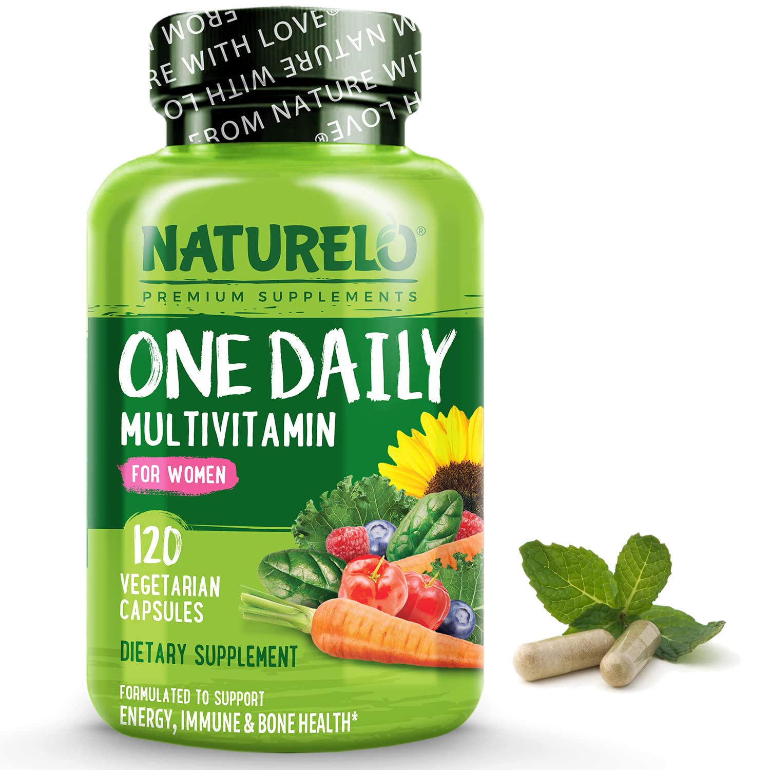 NATURELO One Daily Multivitamin for Women - Energy Support - Whole Food Supplement NATURELO buy supplements canada