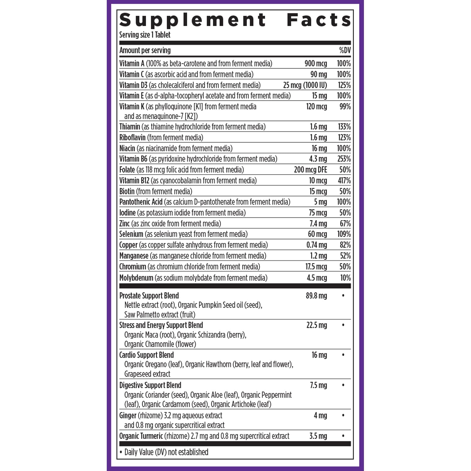 New Chapter Men’s Multivitamin 40+, Extra B6 & B12, D3, Vitamin C & Zinc, Immune, Heart, Cellular Energy, and Brain Health New Chapter buy supplements canada