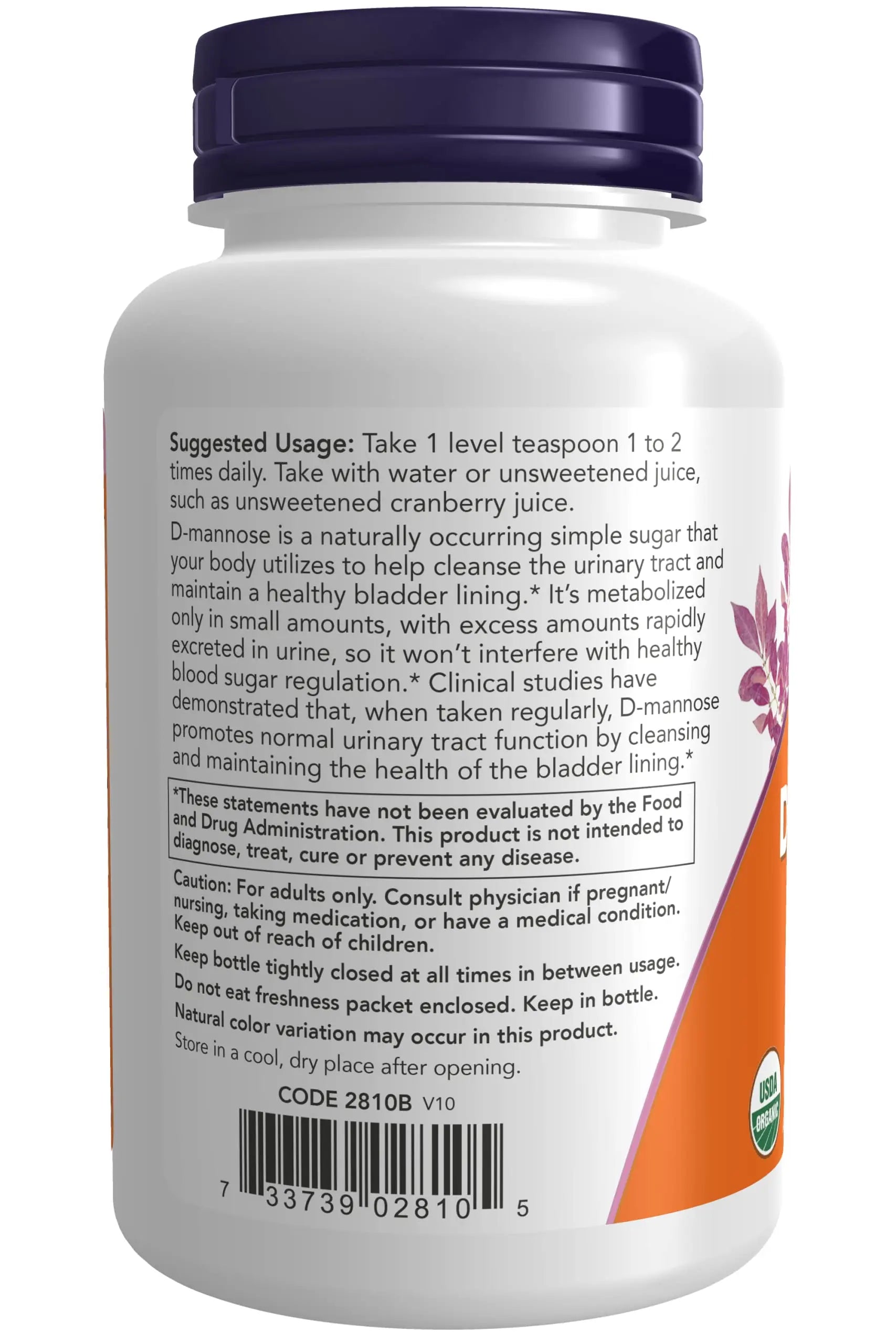 NOW Foods, D-Mannose Pure Powder, 3 oz (85 g) NOW Foods buy supplements canada