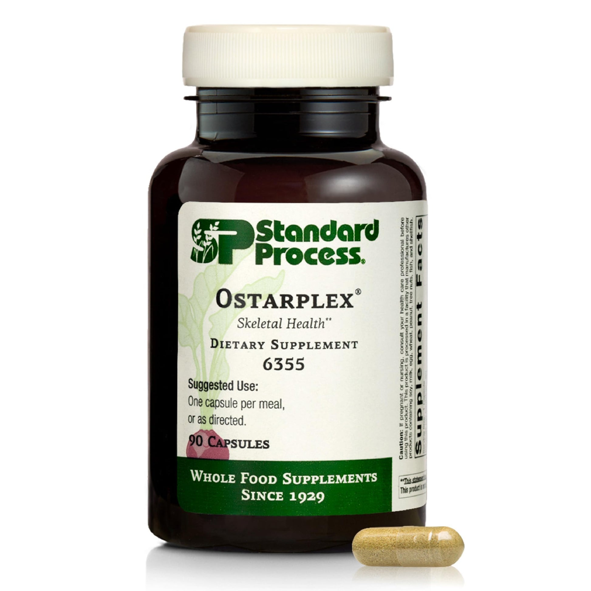 Standard Process Ostarplex - Dietary Supplement for Connective Tissue Health - Aids Liver Health & Function - Contains Vitamin B6 - Non-Dairy - 90 Capsules (90 Servings) Standard Process Inc. buy supplements canada
