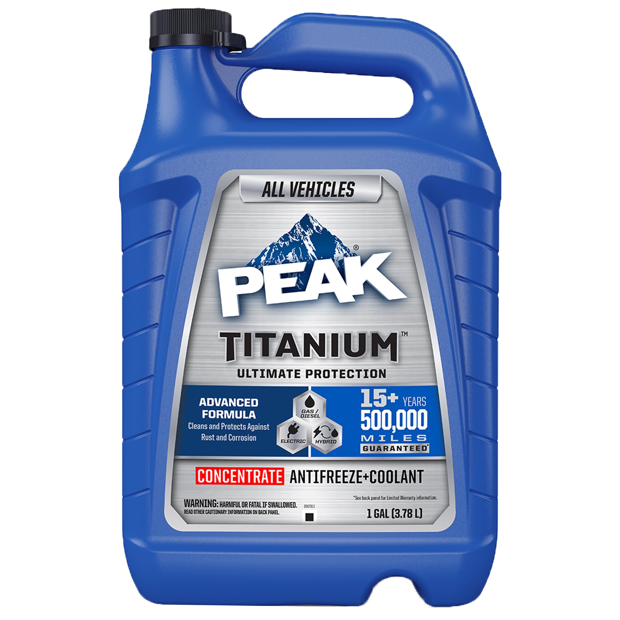 PEAK Titanium Concentrate Prediluted Antifreeze and Coolant for All Engine Cooling Systems, Long-Lasting Yellow Engine Coolant/Antifreeze for Lifetime Engine Protection in All Vehicles, 1 Gal. PEAK buy supplements canada