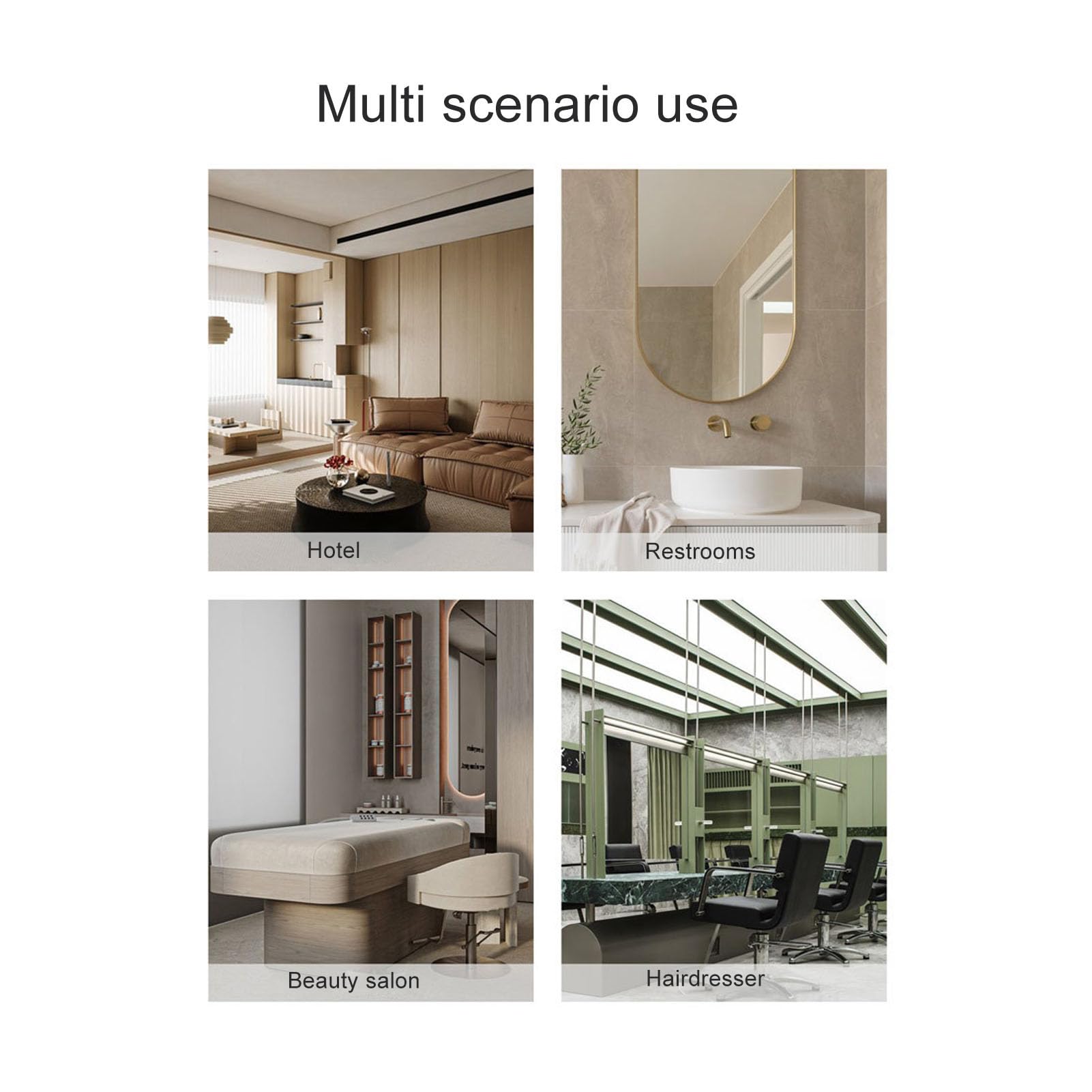 100ml Efficient Automatic Aroma Diffuser, Mini Essential Oil Diffuser Adjustable App Control Plug TOPINCN buy supplements canada