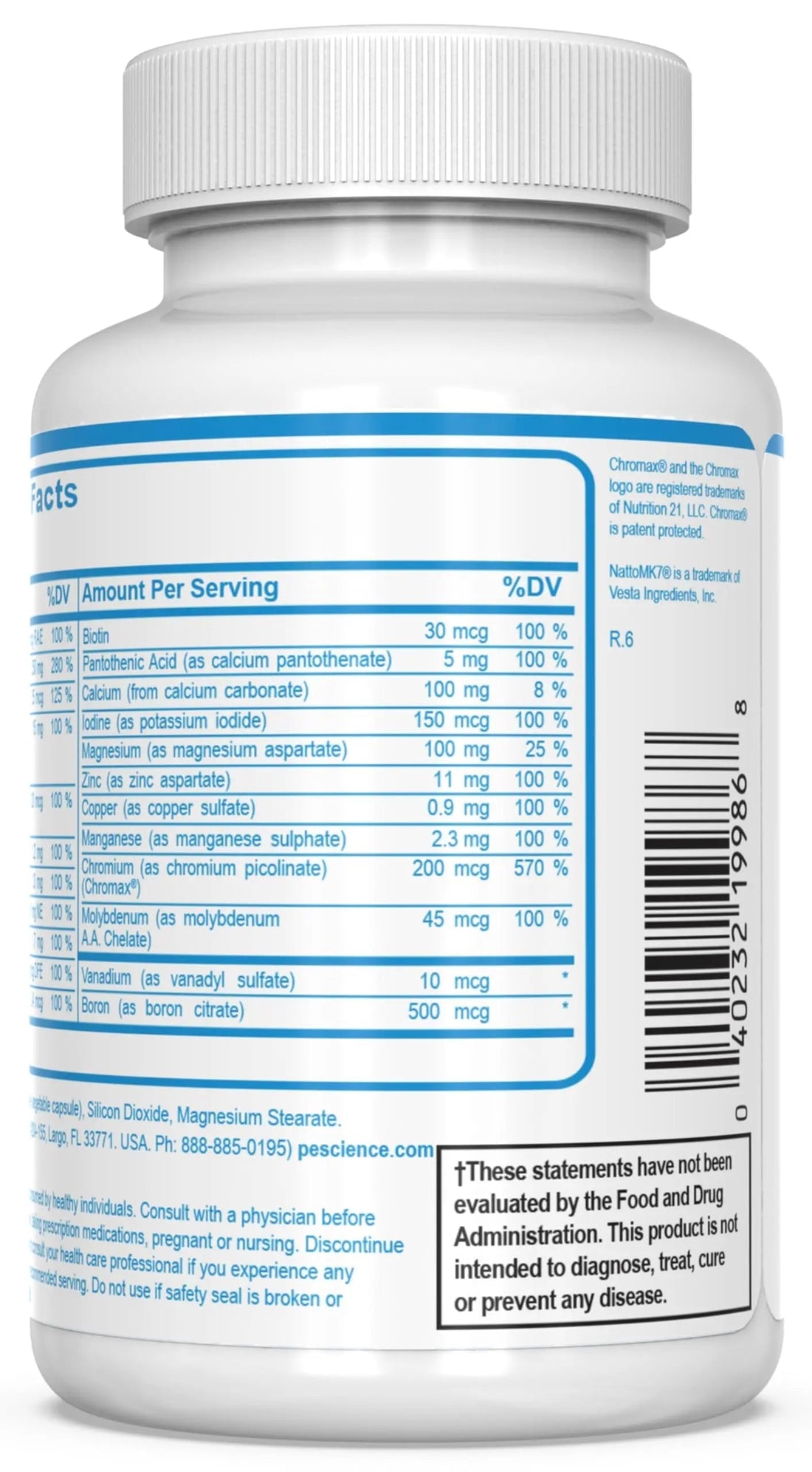 PEScience TruMulti Multivitamin for Men, Daily Formula with Premium Vitamin C, D, Zinc, Chromium Picolinate Supplement for Immune Support PEScience buy supplements canada