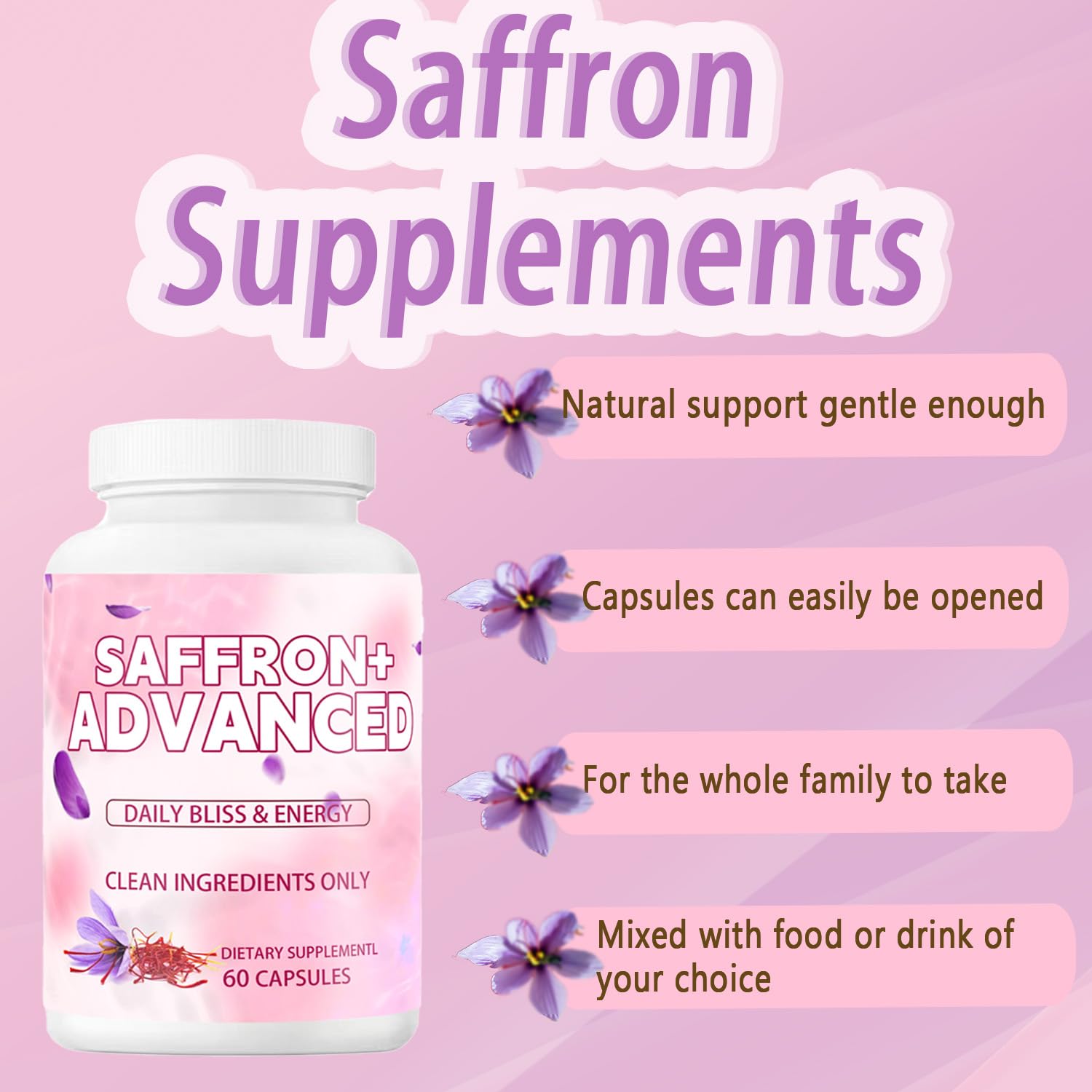 Auren Saffron Supplements,Advanced 10-in-1 Wellness Supplement | Ashwagandha, Fat-Soluble Vitamin C, Saffron Extract, Magnesium, Turmeric | 60 Vegan Capsules | Non-GMO Onswildc buy supplements canada