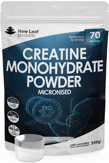 Creatine Monohydrate Powder 100% Pure Micronized Creatine - 350g Increased Absorption NEW LEAF PRODUCTS buy supplements canada
