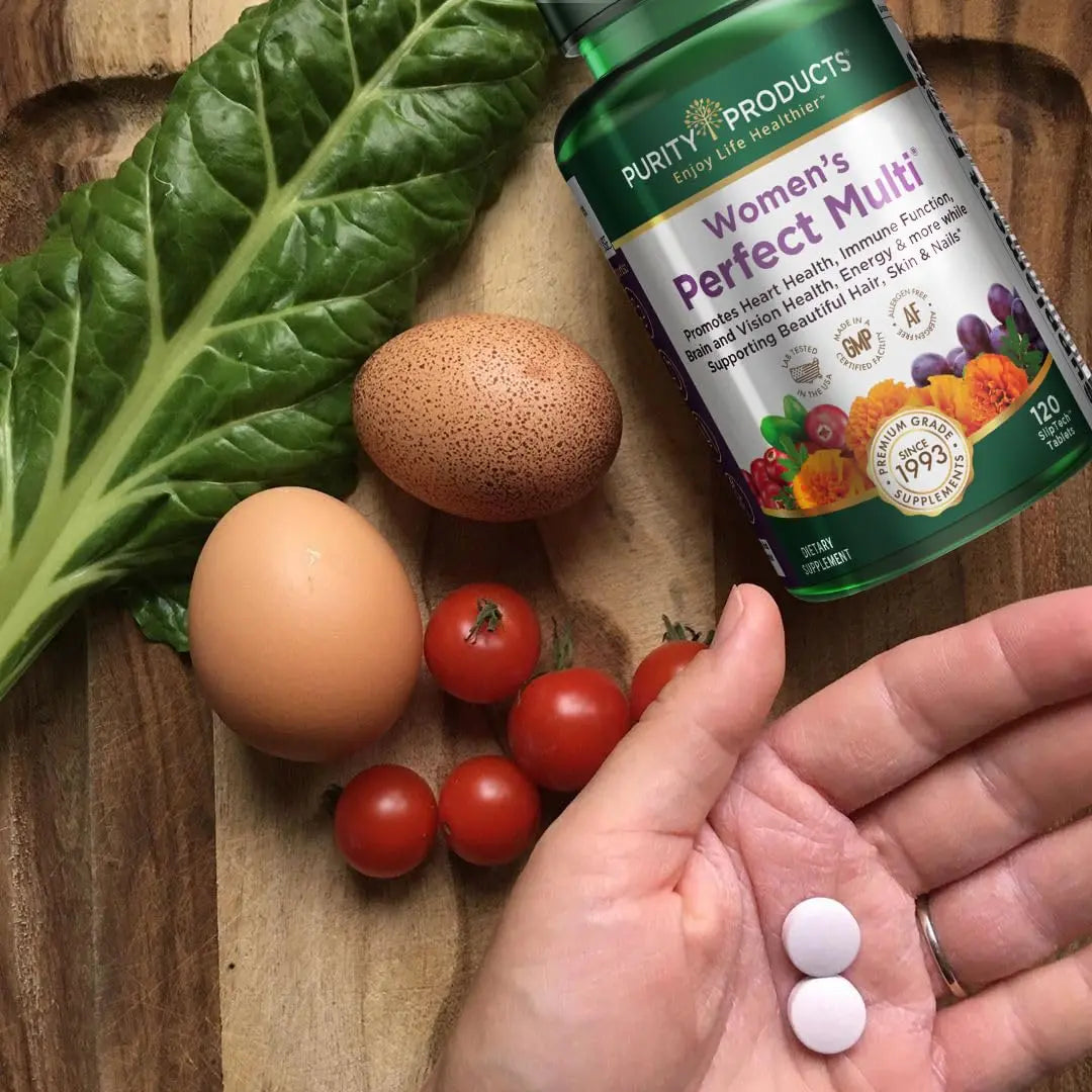 Purity Products Women’s Perfect Multi Balanced Multivitamin - Supports Urinary Tract Health, Immune, Bone + Muscle, Hair, Skin, Nails Purity Products buy supplements canada