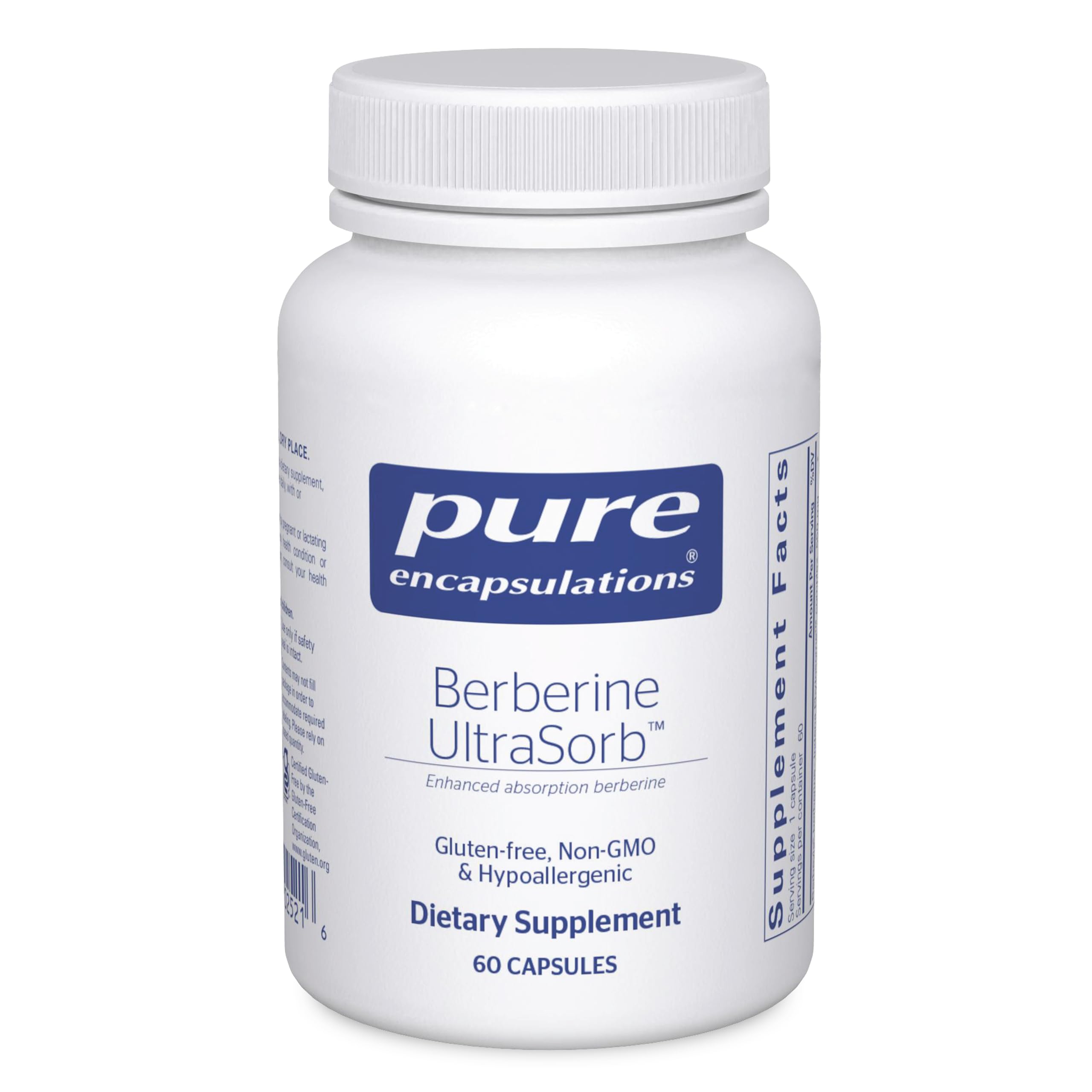 Pure Encapsulations Berberine UltraSorb | Enhanced Absorption Berberine | 60 Capsules Pure Encapsulations buy supplements canada