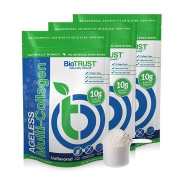 BioTrust Ageless Multi Collagen Protein Powder – 5 Collagen Types (I, II, III, V, X) BioTrust buy supplements canada