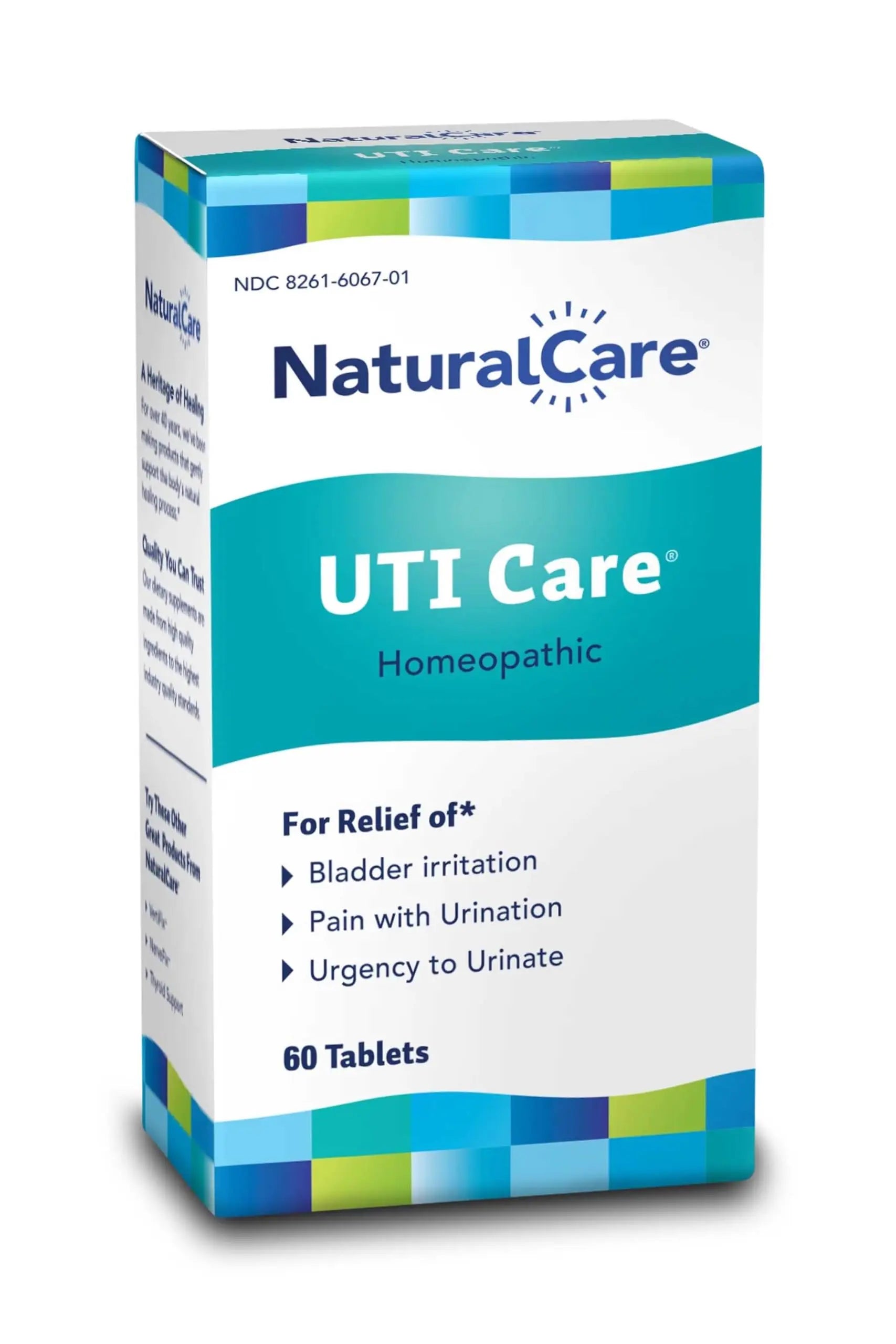 NaturalCare UTI Care Tablets - Fast-Acting Relief for Urinary Tract Infection, 60 Count NaturalCare buy supplements canada