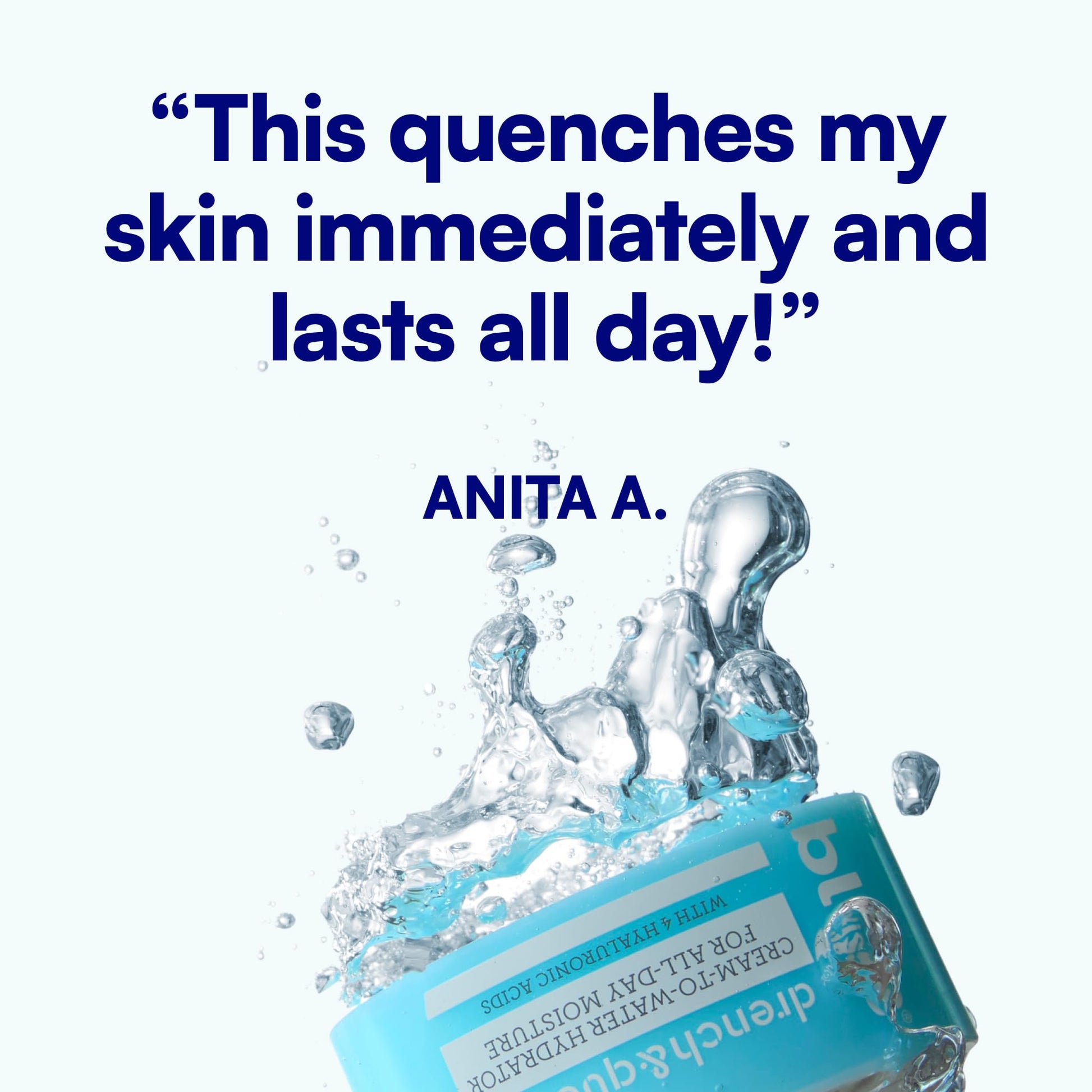 Bliss Drench & Quench Hyaluronic Acid Cream to Water Moisturizer | Lightweight Face Cream with 4 Types of Hyaluronic Acid for All Day Hydration and Plump Skin | Clean Vegan & Cruelty Free 1.7 fl oz Bliss buy supplements canada
