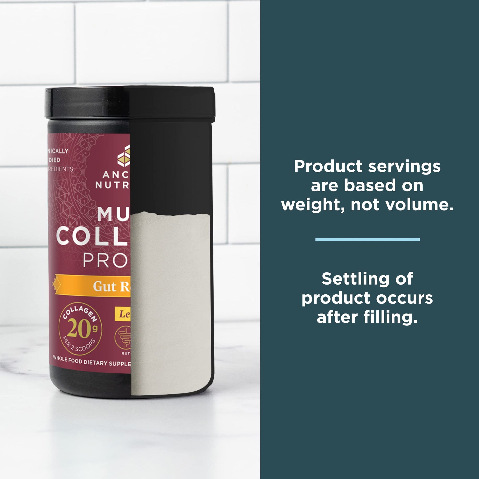 Ancient Nutrition Collagen Powder Protein, Multi Collagen Protein, Hydrolyzed Collagen Peptides Supports Skin and Nails, Joint Supplement (Gut Restore, 20 Servings) Ancient Nutrition buy supplements canada