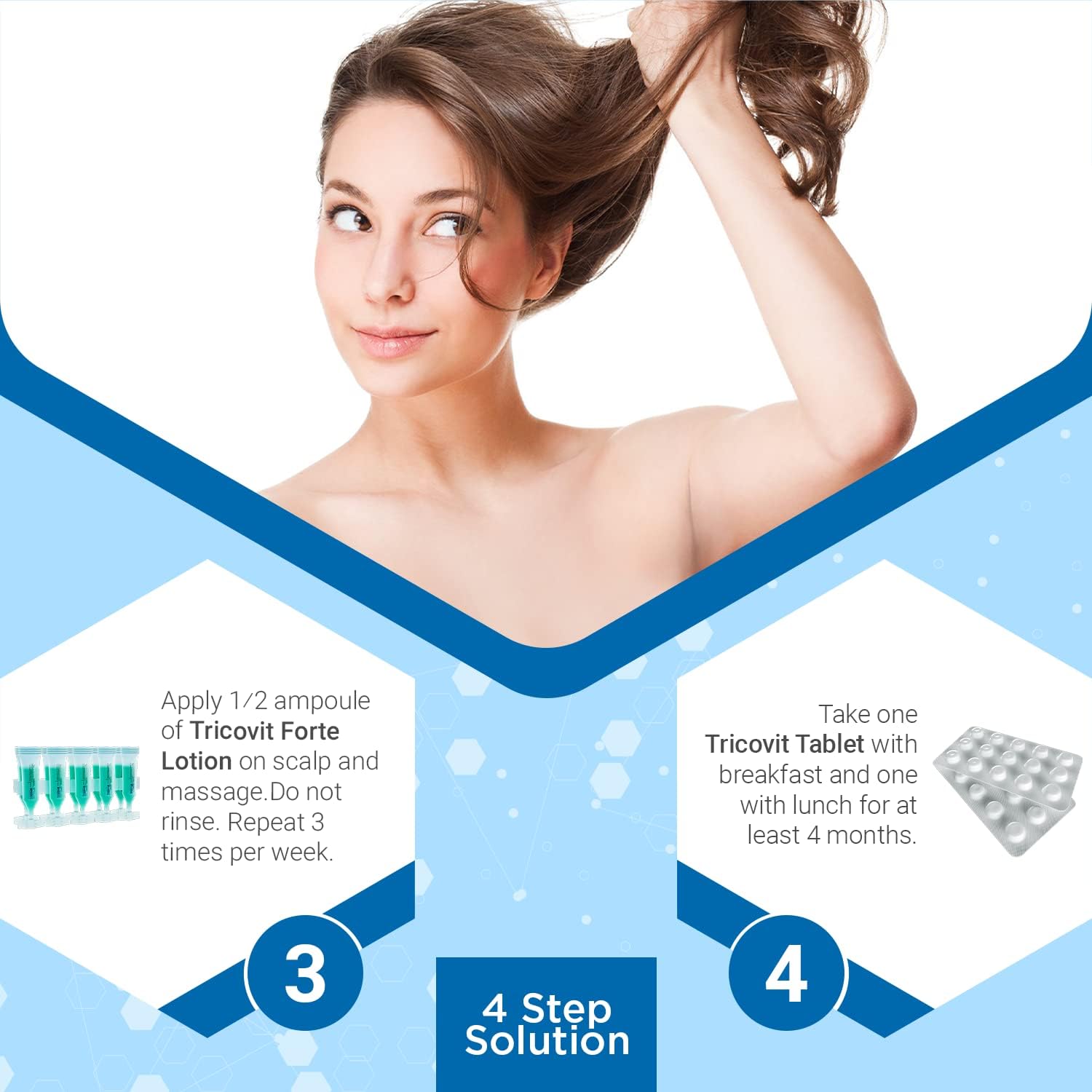 Tricovit Hair Growth Supplement - Nail & Hair Health Vitamins with Amino Acids, Minerals & Antioxidants - Dermatologist-Formulated & Gluten-Free Vitamins and Supplements for Women & Men (60 tablets) Tricovit buy supplements canada