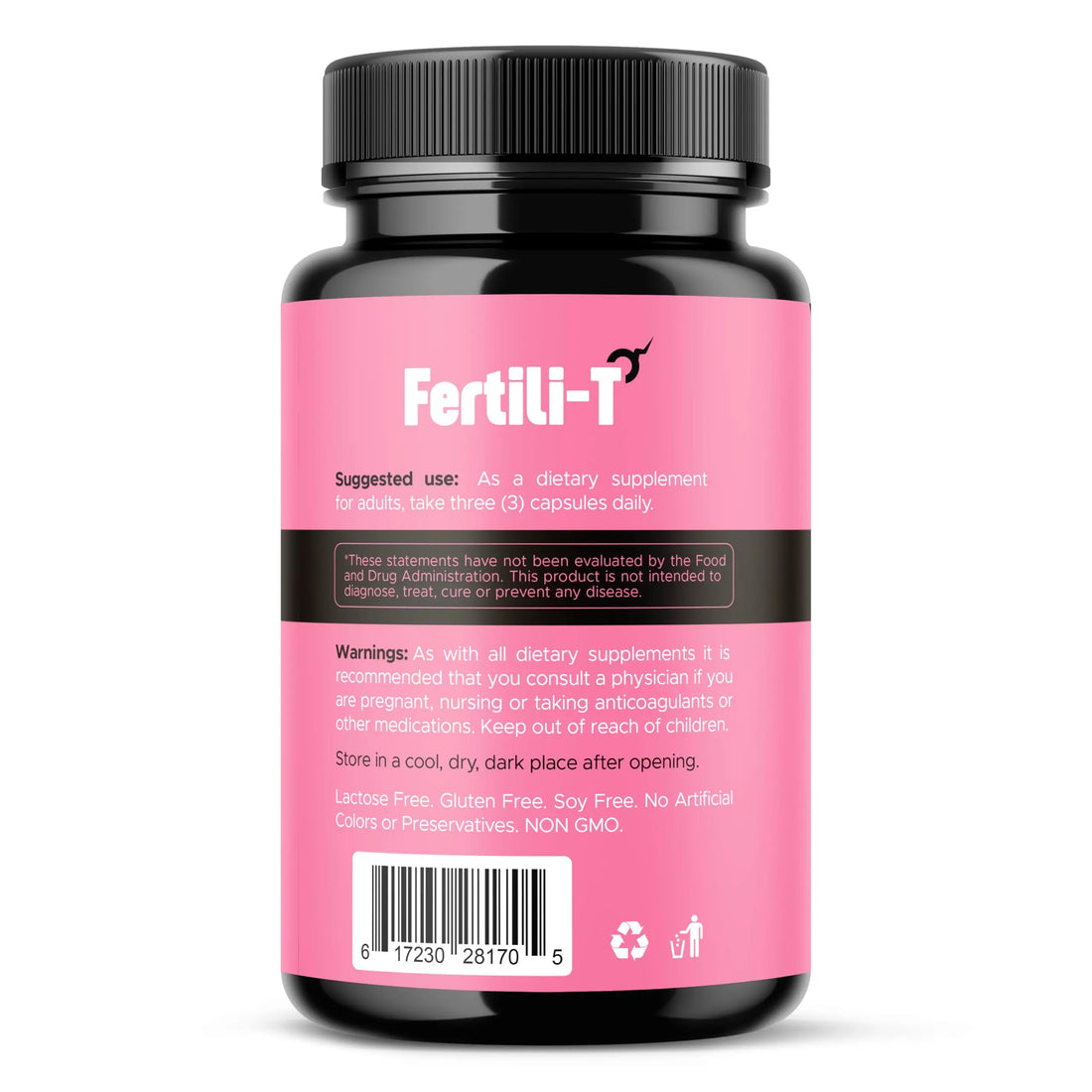 Fertili-t Female (90 Caps) Natural Fertility Support, Hormonal Balance & Prenatal Vitamins for Women, Conception Support, Natural Fertility Supplement with Aguaje & Red Maca (30-Day Supply) (1) AURA VITAMINS buy supplements canada