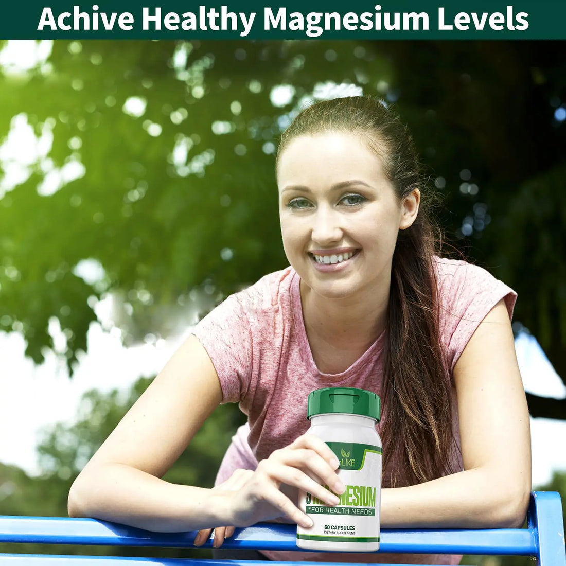 Magnesium Supplement with 9 Forms of High Absorption Magnesium Glycinate, L-threonate, Citrate, Malate and More for Muscle, Brain Support, Non-GMO, Gluten & Soy Free, 60 Capsules Simlike buy supplements canada