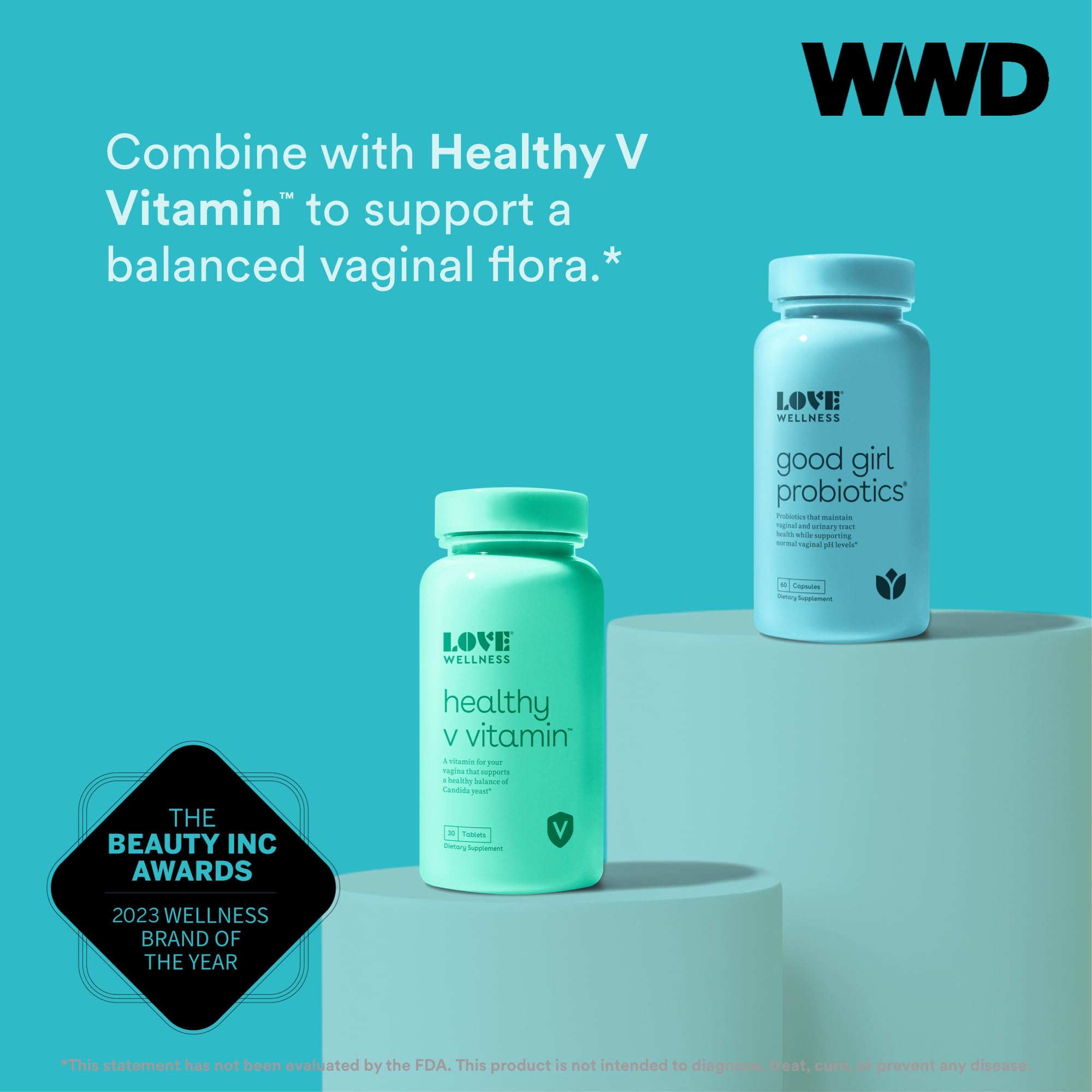 Love Wellness Vaginal Probiotics for Women, Good Girl Probiotics | pH Balance Supplement Love Wellness buy supplements canada