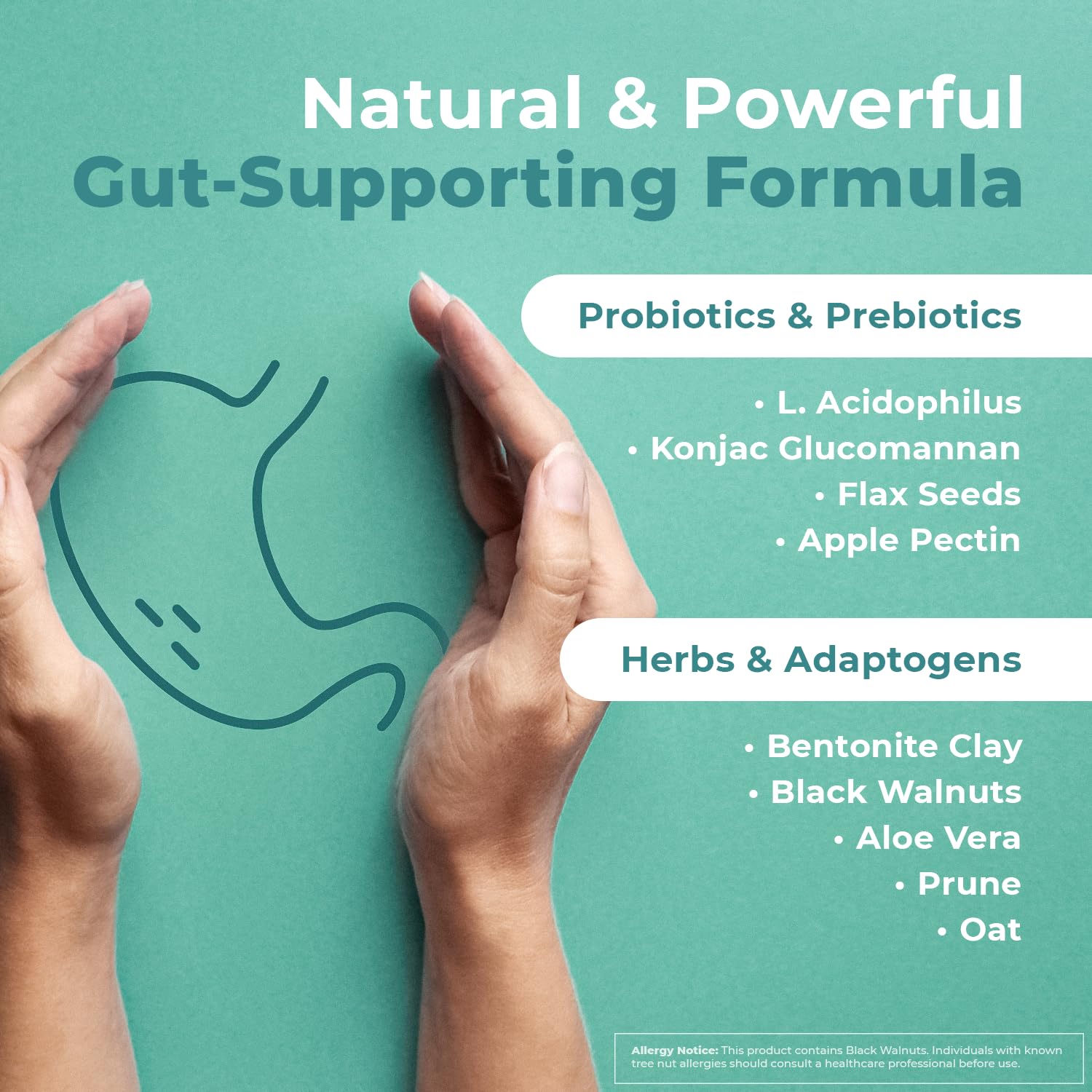 GutOptim Probiotic & Prebiotic Capsules | Pre and Probiotics for Synbiotic Gut Health & Bloating Relief for Women & Men | Enzyme with Probiotics for Digestive Health | Non-GMO, 60 Ct, 3 Month Supply Nature’s NutriWave buy supplements canada
