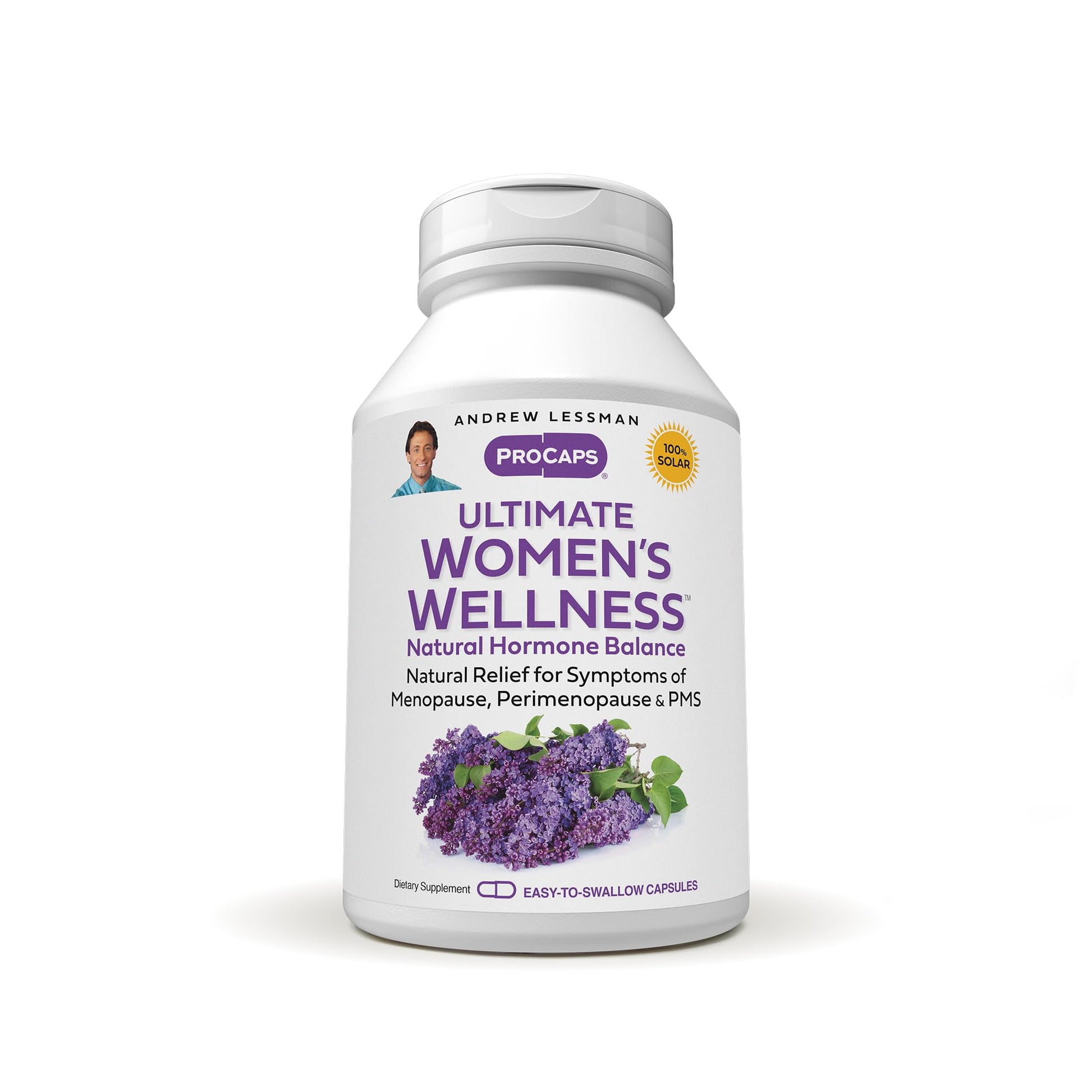 ANDREW LESSMAN Ultimate Women’s Wellness 60 Capsules - Naturally Relieves Menopause Symptoms, PMS, Perimenopause with Soy Isoflavones, EGCG, Cranberry, Indole-3-Carbinol. Easy to Swallow Capsules ANDREW LESSMAN buy supplements canada
