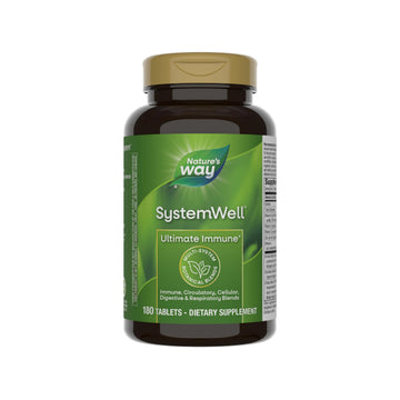 Nature's Way Systemwell Ultimate Immune* with Vitamins C, A, D, Zinc, & Selenium, Multi-System Botanical Blends Including Immune, Respiratory, Digestive & Circulatory, 180 Tablets (Packaging May Vary) Nature's Way buy supplements canada